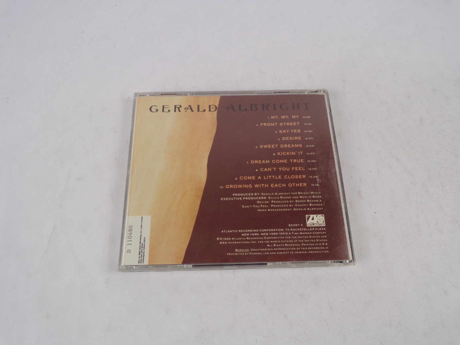 Gerald Albright Dream Come True Front Street Say Yes Desire Sweet Dreams CD#22