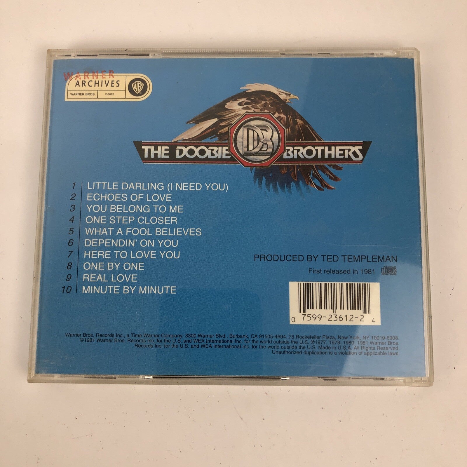 The Doobie Brothers - Best of the Doobies, Vol. 2 (CD, 1995, Warner Bros.) #15