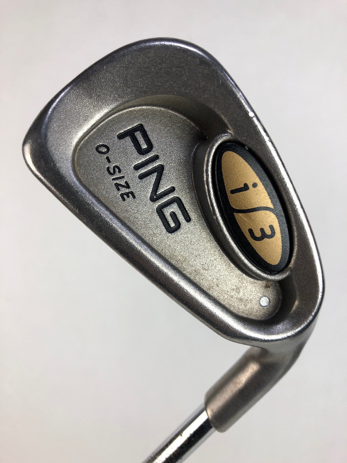 PING i3 Silver Dot oversize 6 iron JZ Cushin stiff steel Golf Pride grip RH