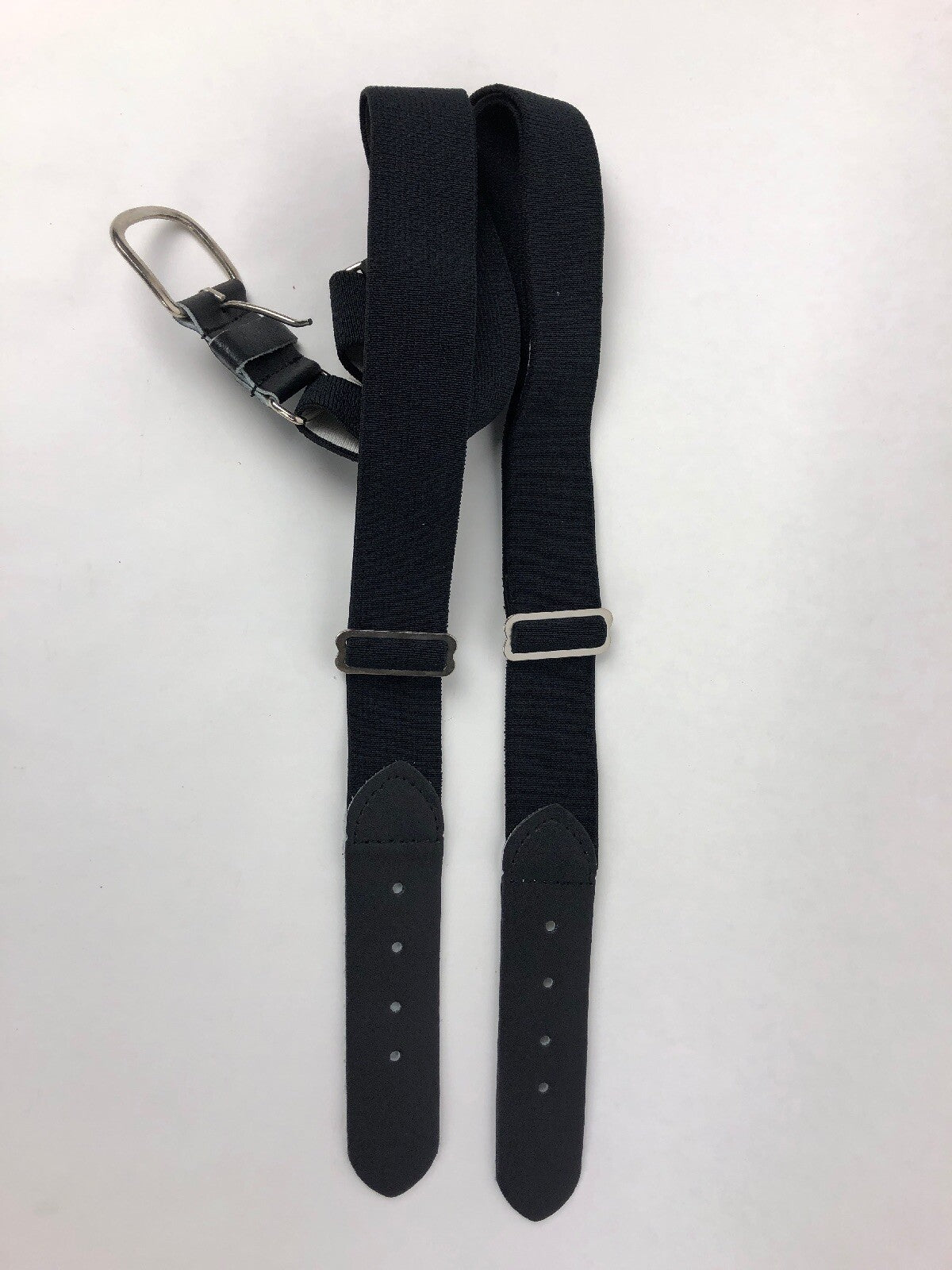 2 X Champion Sports Elastic Uniform Belt Black Adult - Fast Free Shipping
