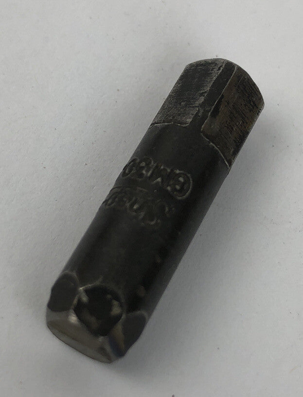 Snap-On GM3042A square drive adapter with lock pin OEM tool hex to square conversion