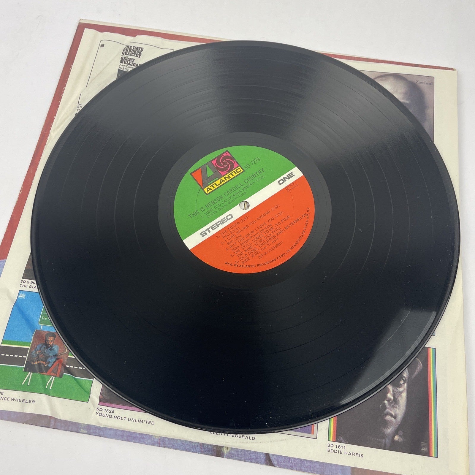 Henson Gargill  This Is Henson Cargill Country  1973 Atlantic Country Lp Record