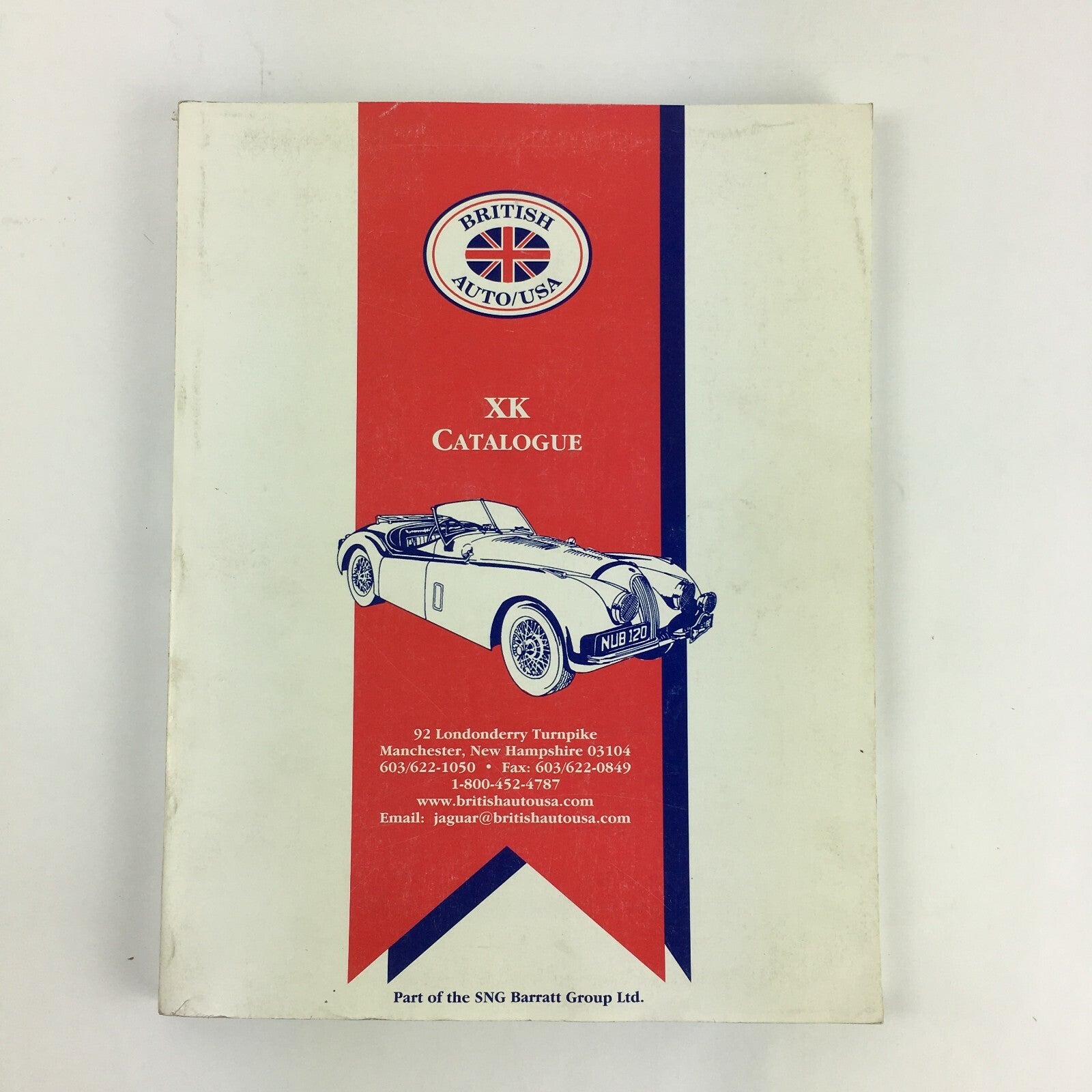 British Auto/Usa XK Catalogue  Brake System Cylinder XK120, XK140, XK150