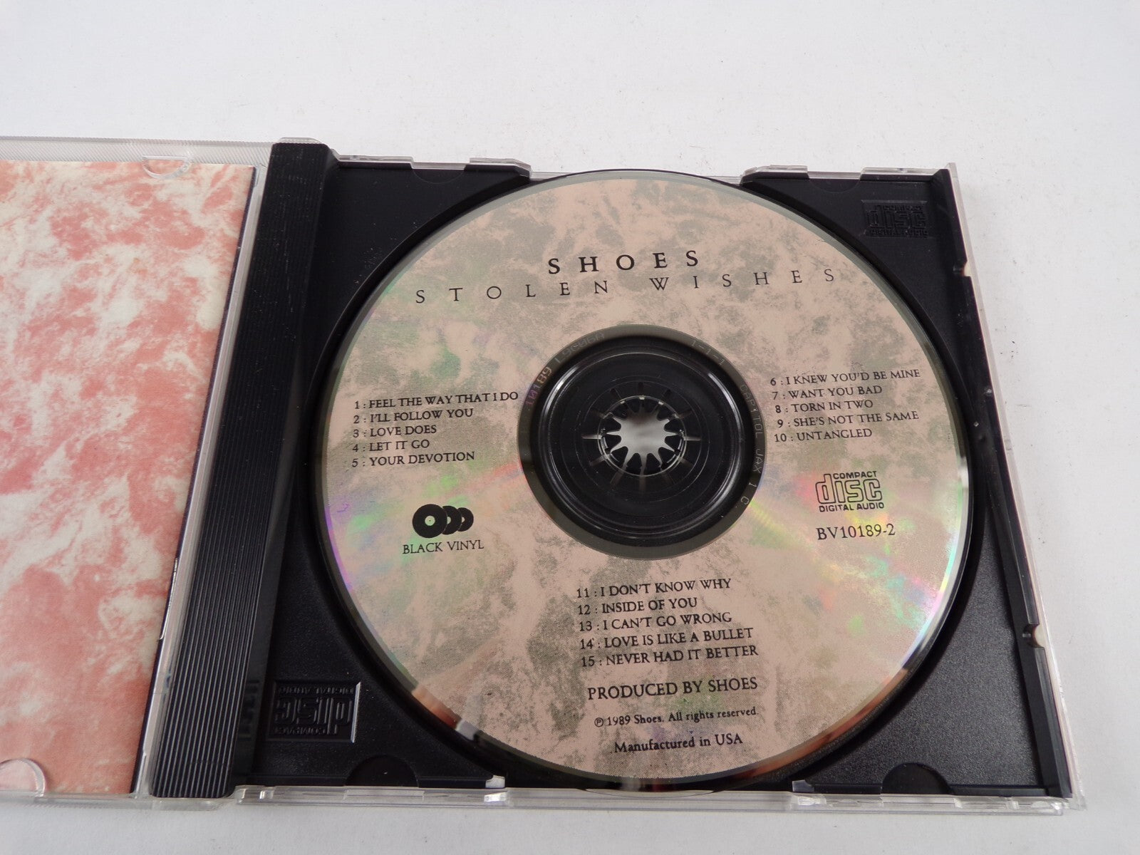 Shoes Stolen Wishes Feel The Way That I Do I'll Folloaw You Love Does  CD#10