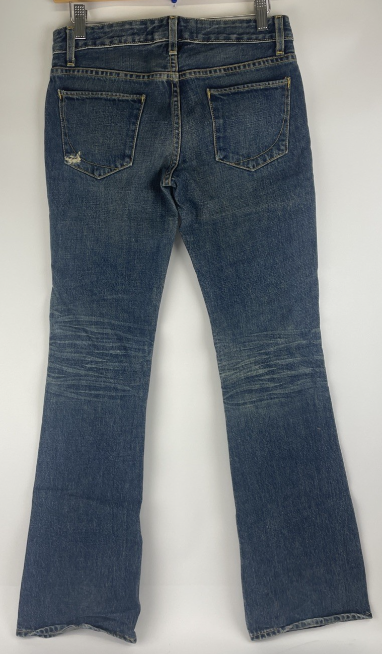 Paper Denim & Cloth 68900 Med Wash Women's Denim Jeans Sz 25 Y2K Distressed Worn