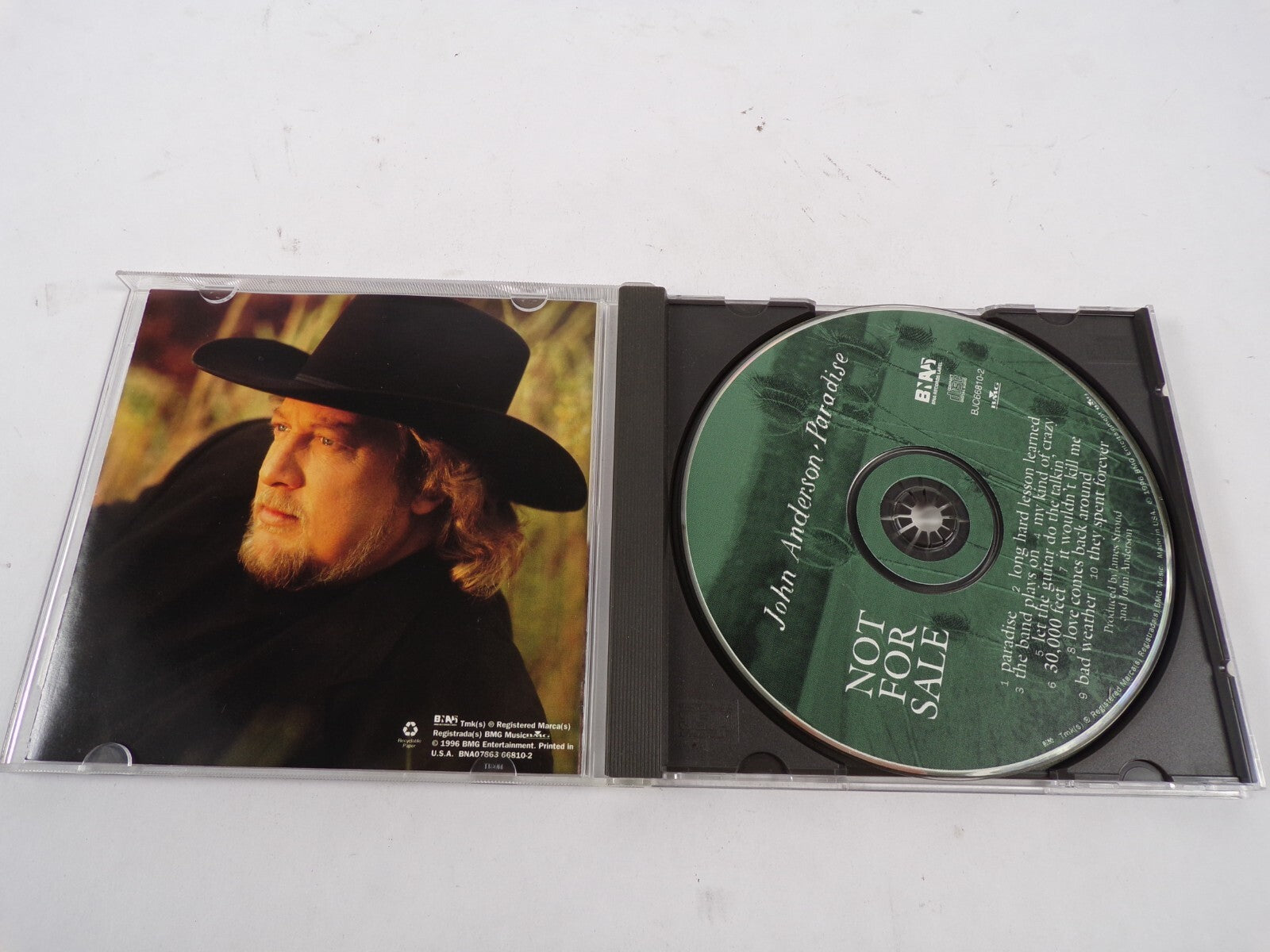 John Anderson Paradise Not For Sale Paradise Long Hard Lesson Learnrd CD#16