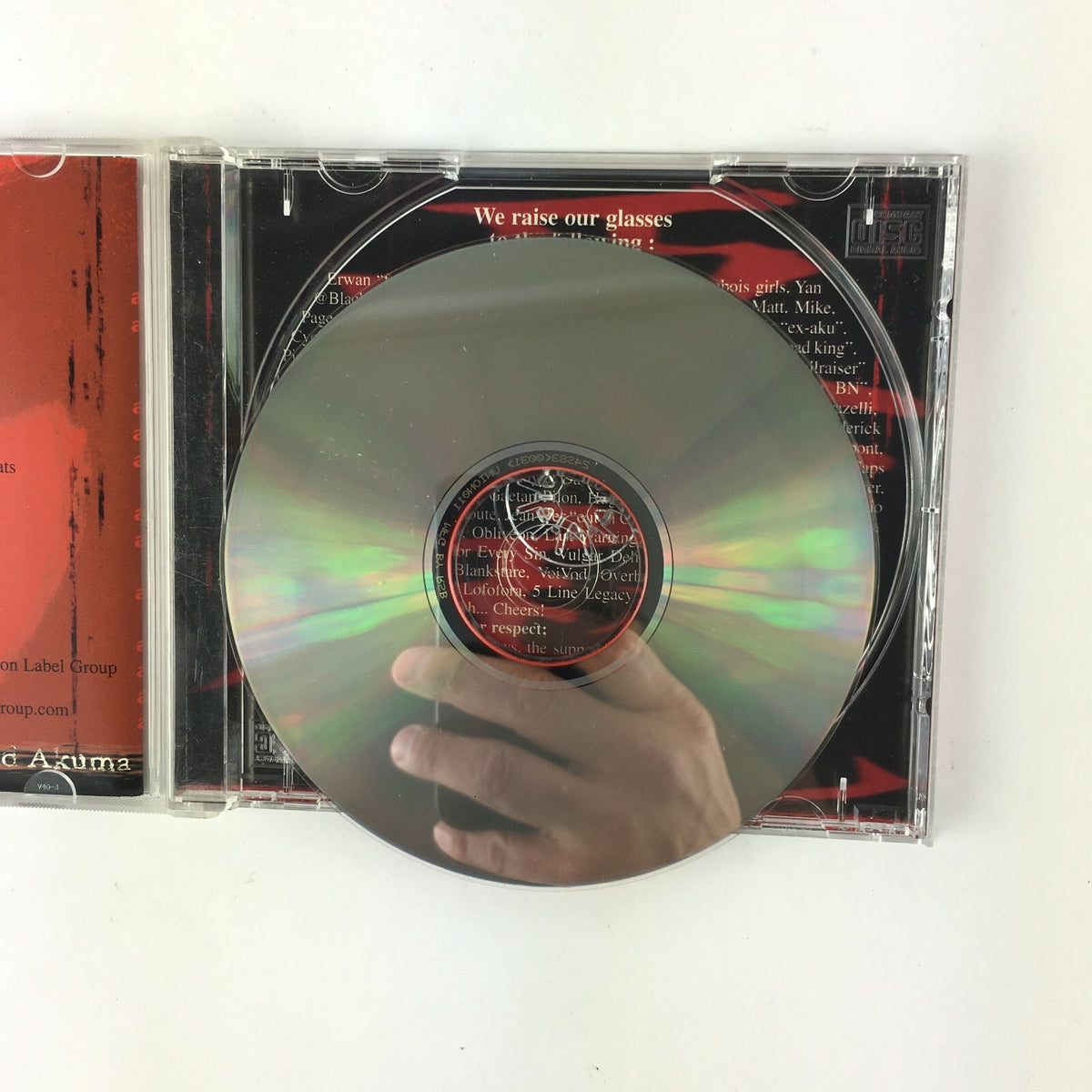 CD Akuma Yakuza Productions 2001 Everything , You're it , Marche , Nautrages