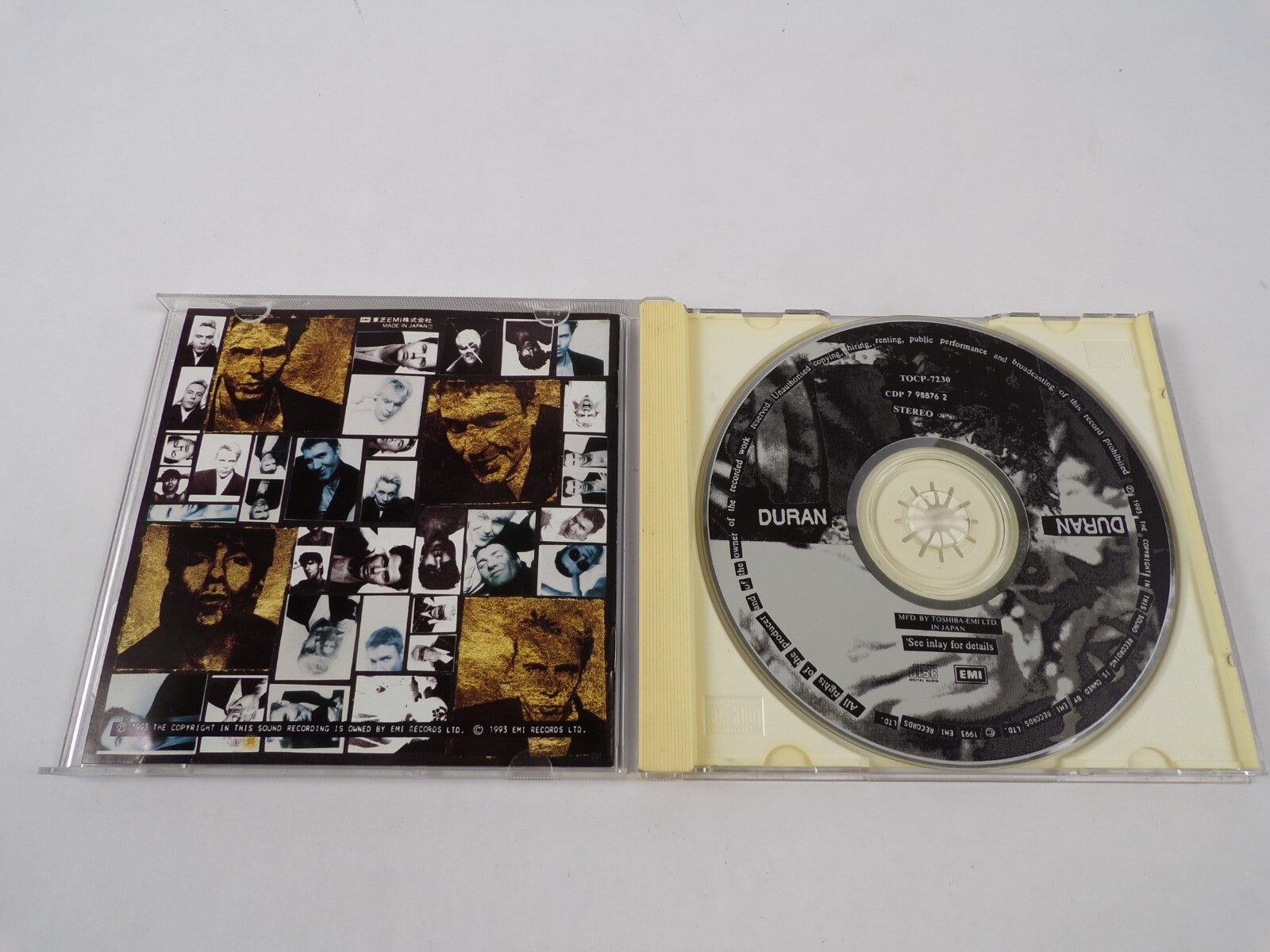 Duran Stereo Mfd By Toshiba Emi Ltd In Japan See Inlay For Details To Much CD#27