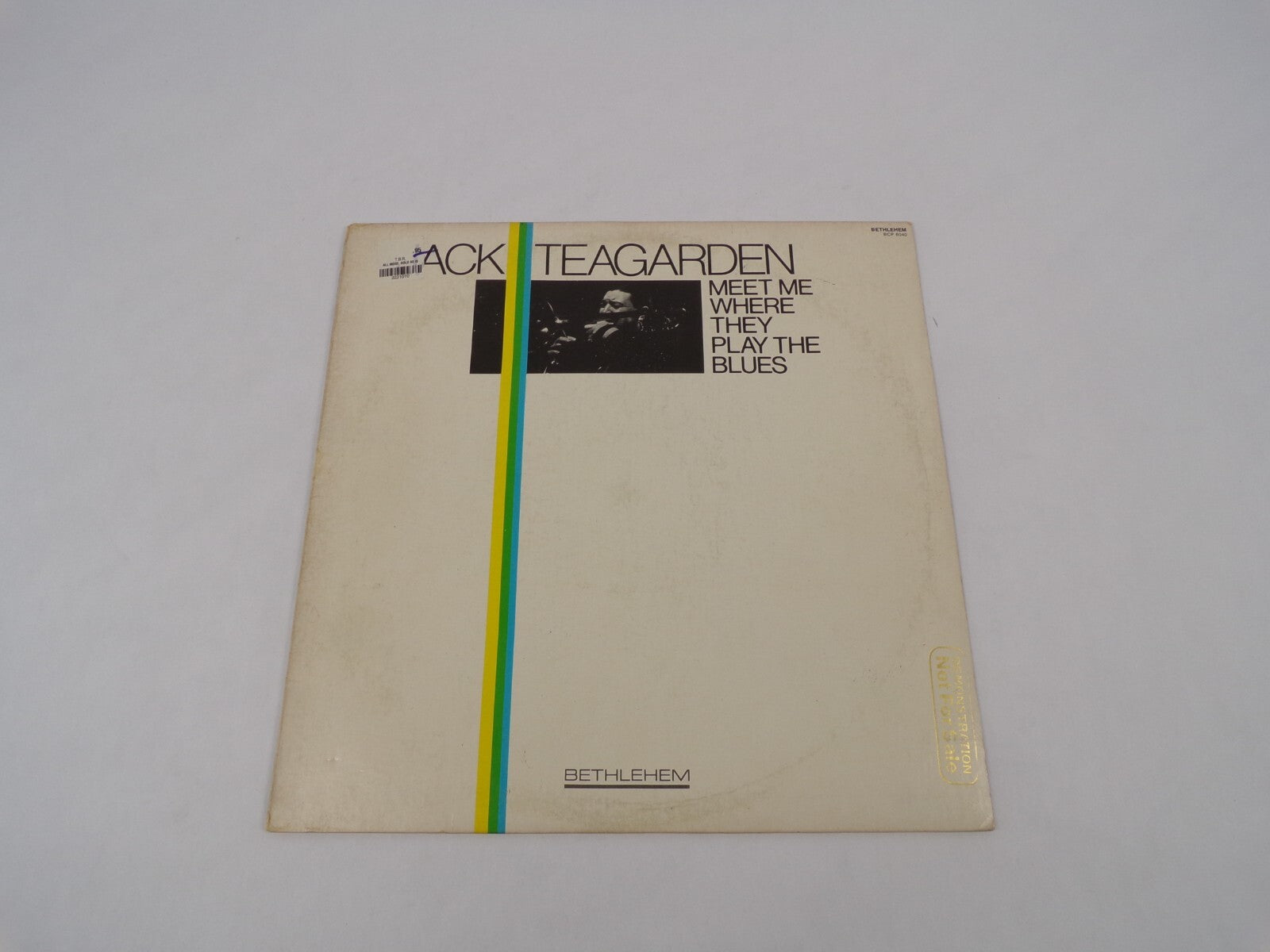 Meet Me Where They Play The Blues Jack Teagarden Eccentric Vinyl Record