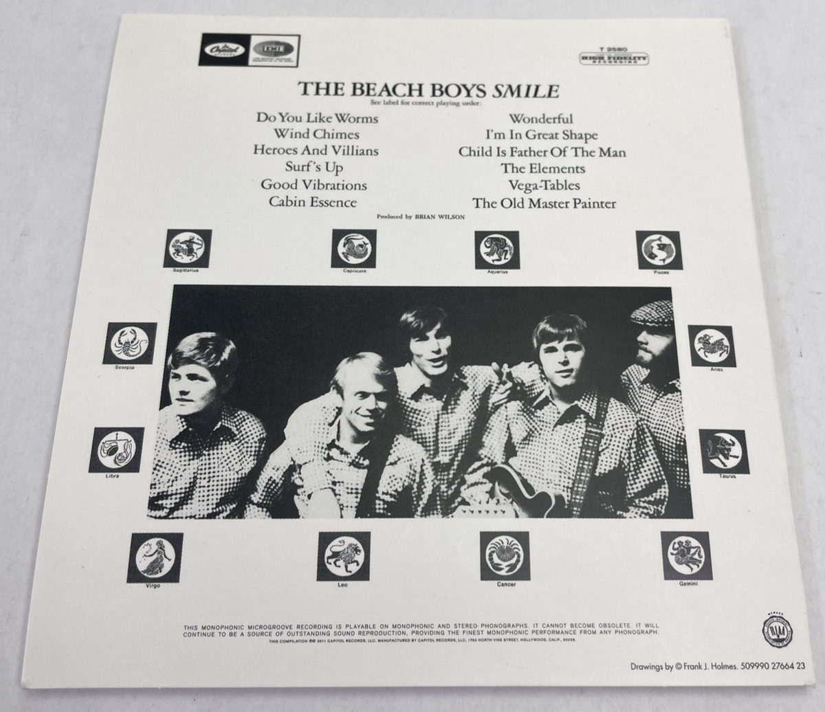 The Beach Boys – Smile Sessions - 2 x CD Poster Pin 36 Page Book Box - Near Mint