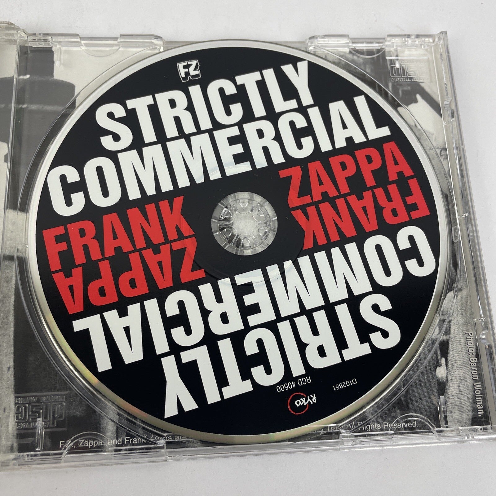 Frank Zappa - Strictly Commercial - Digital Audio CD 1995 Rykodisc Records - XYZ