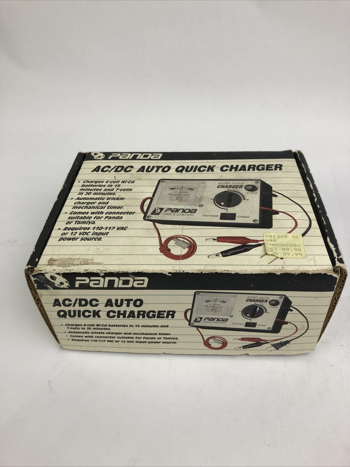Panda Radio Control AC/DC Auto Quick Charger 15 Minute Timer 081300