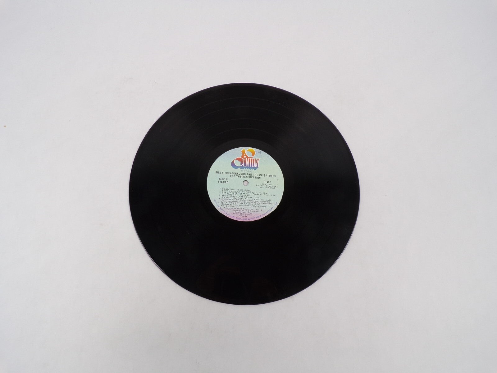 Billy Thunderkloud And The Chieftones Off The Reservation Come To MeVinyl Record