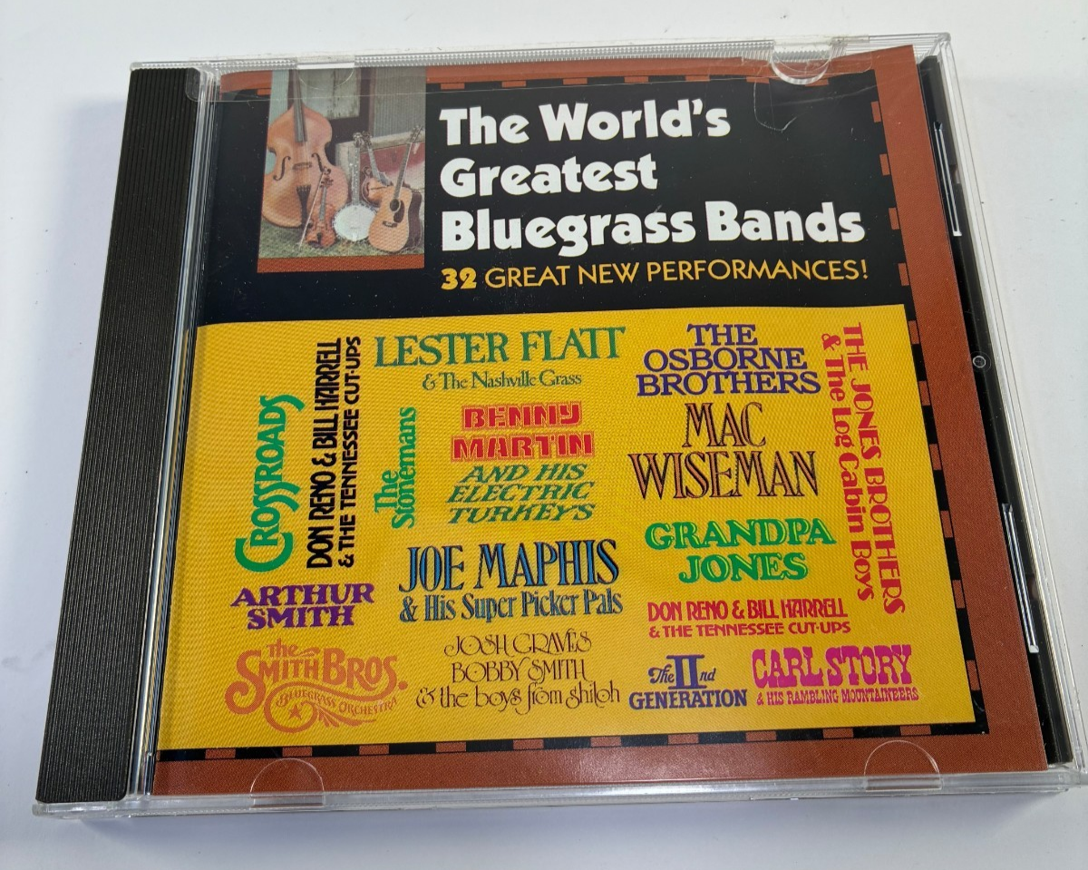 Various Artists The World's Greatest Bluegrass Bands CMH CD 1989