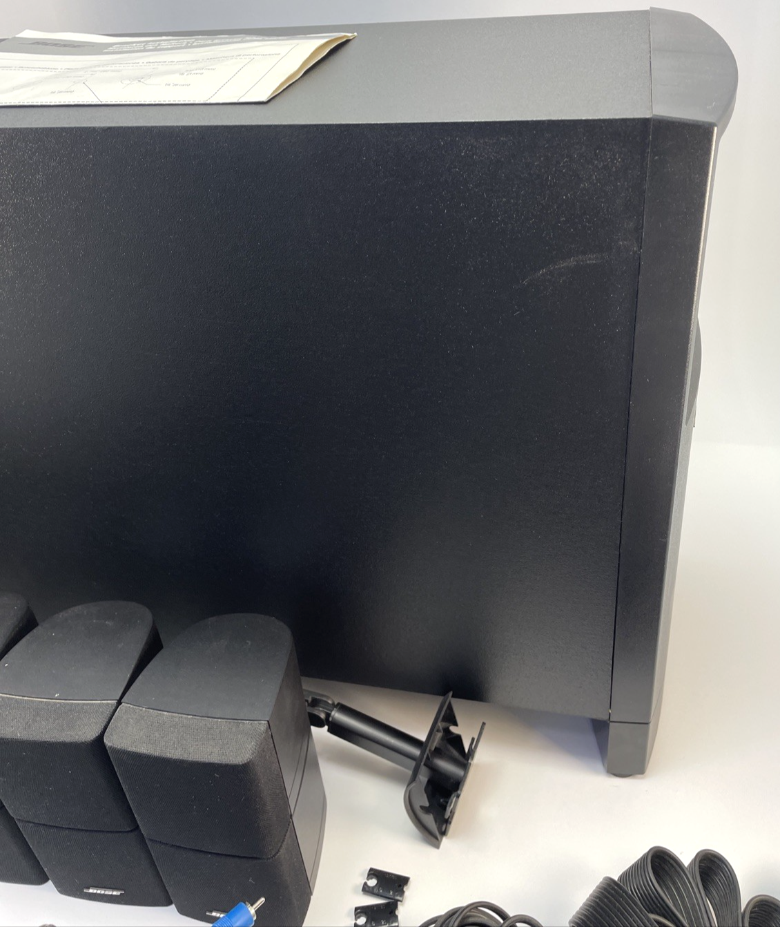 Bose Home Theater Audio System Acoustimass 10 Series III Speaker System 5.1 VGC