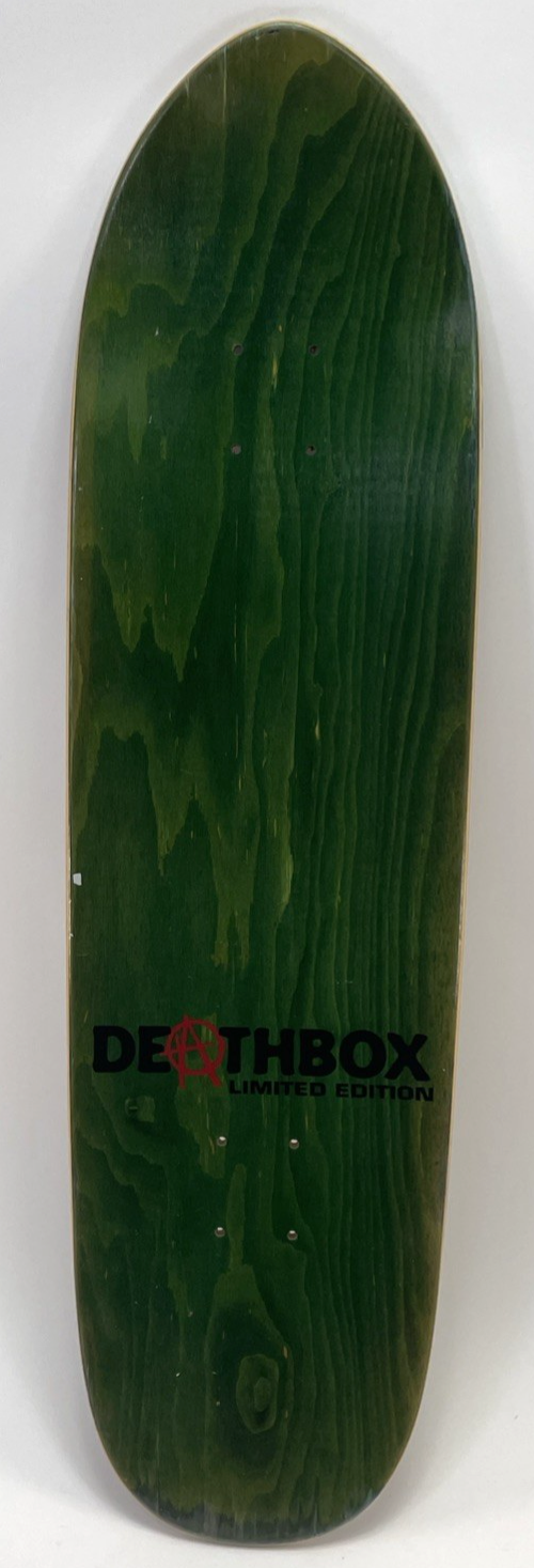 Death Box Skateboards Limited Edition 100% SKATEBOARDER Shaped Deck 32.5" x 9"