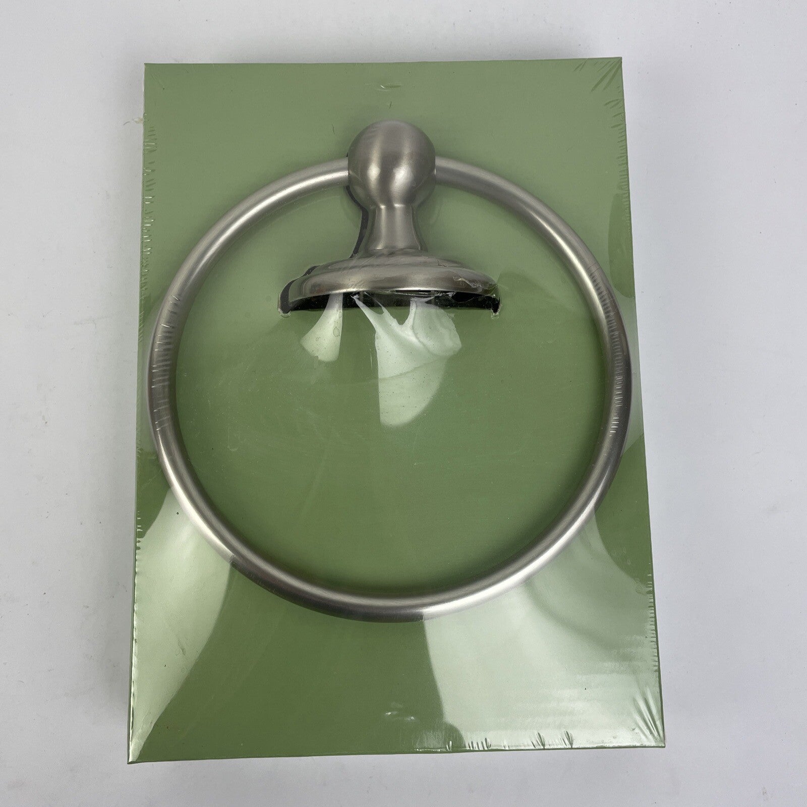 OEM Franklin Brass Hand Towel Holder Satin Nickel Towel Racks for Bathroom Wall