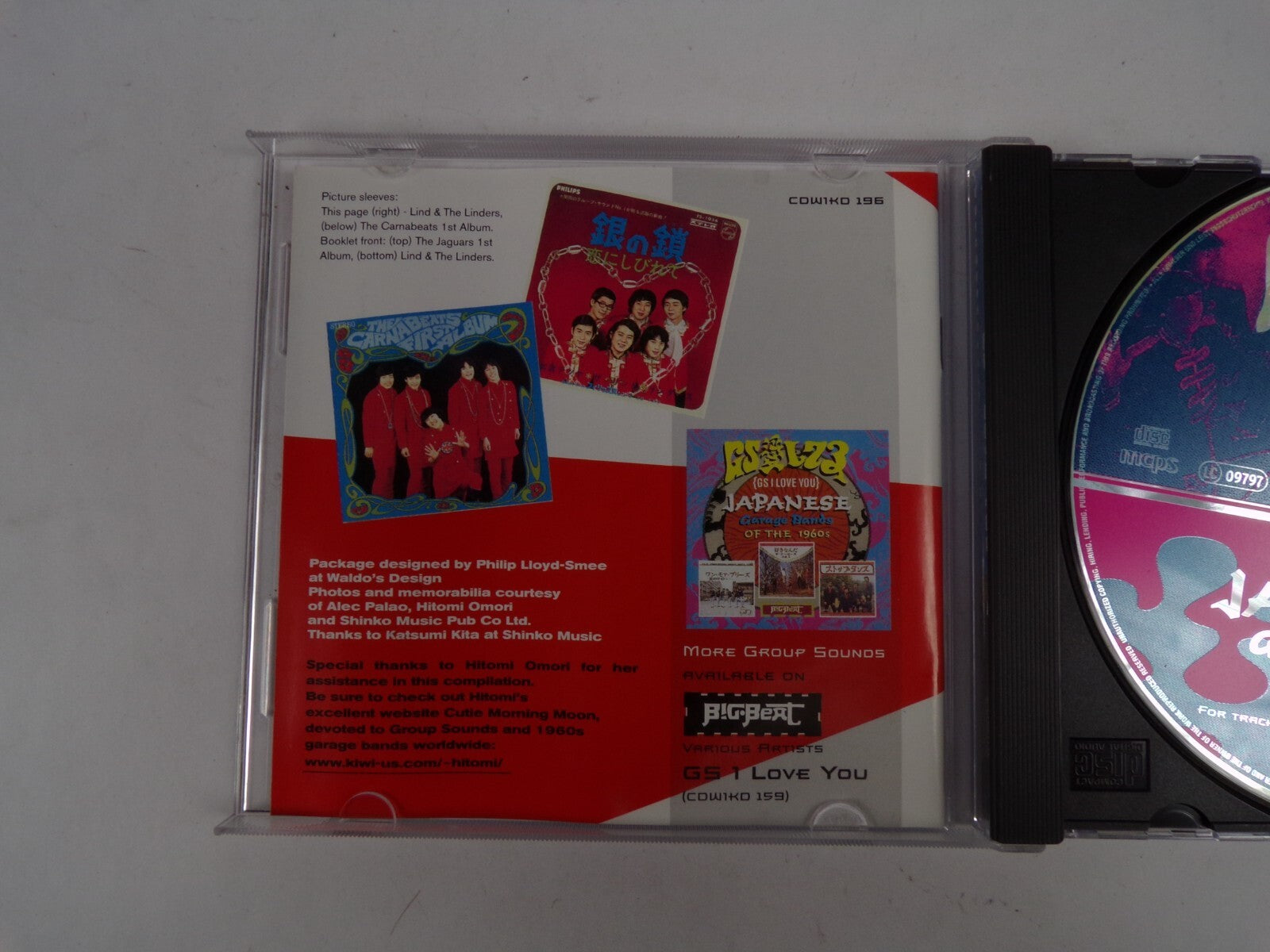 GS 1 Love You Too The Youngers Dancing Lonely Night Do The Whip CD#40
