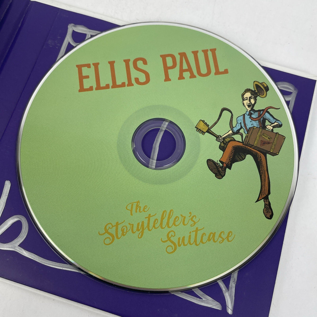 The Storyteller's Suitcase [ Digital Audio CD ] Ellis Paul -2019 Rosella Records