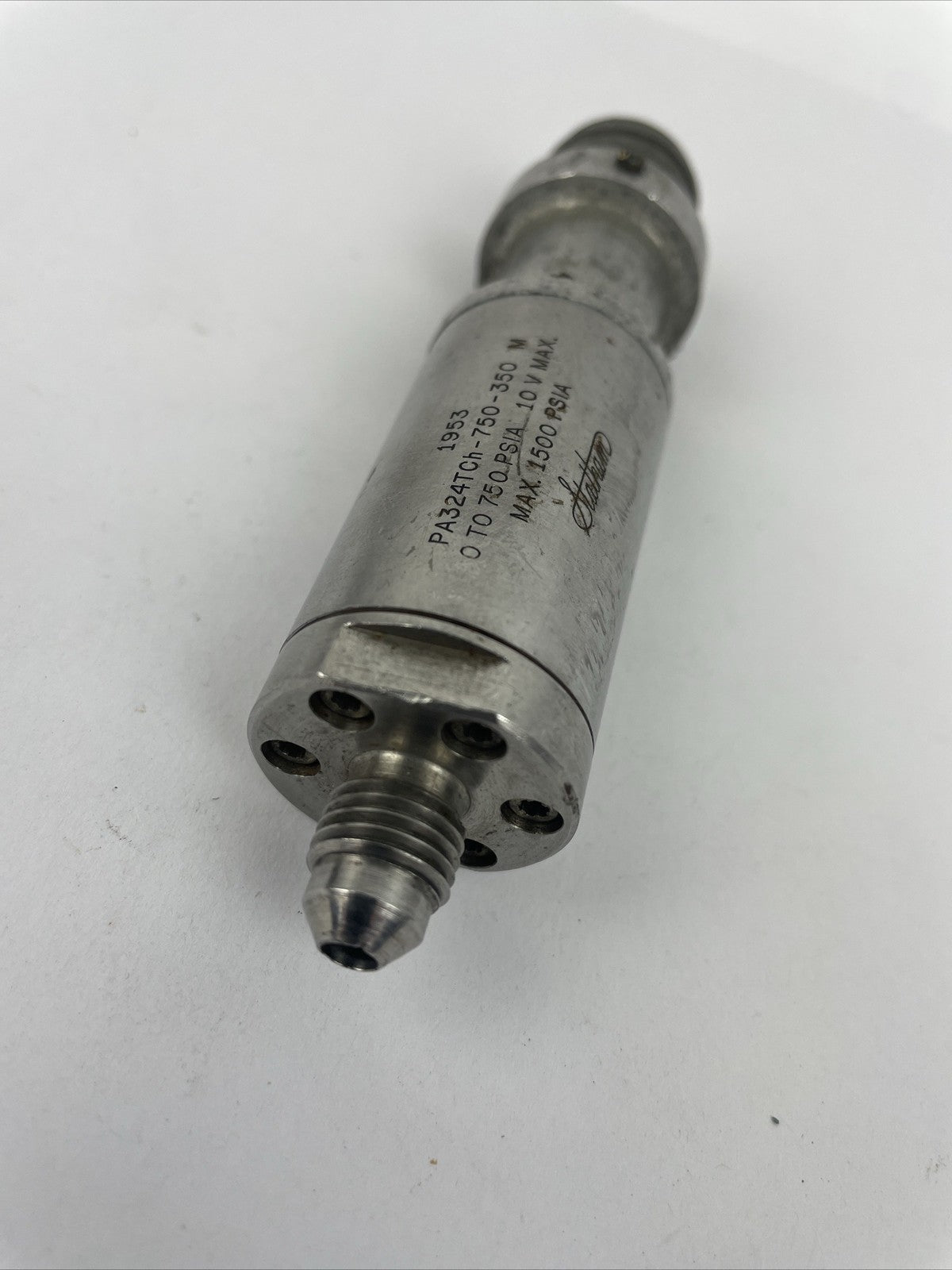 Statham 1953 0-750 PSIA 10V Max Pressure Transducer 13615 PA324TCh Max 1500 PSIA