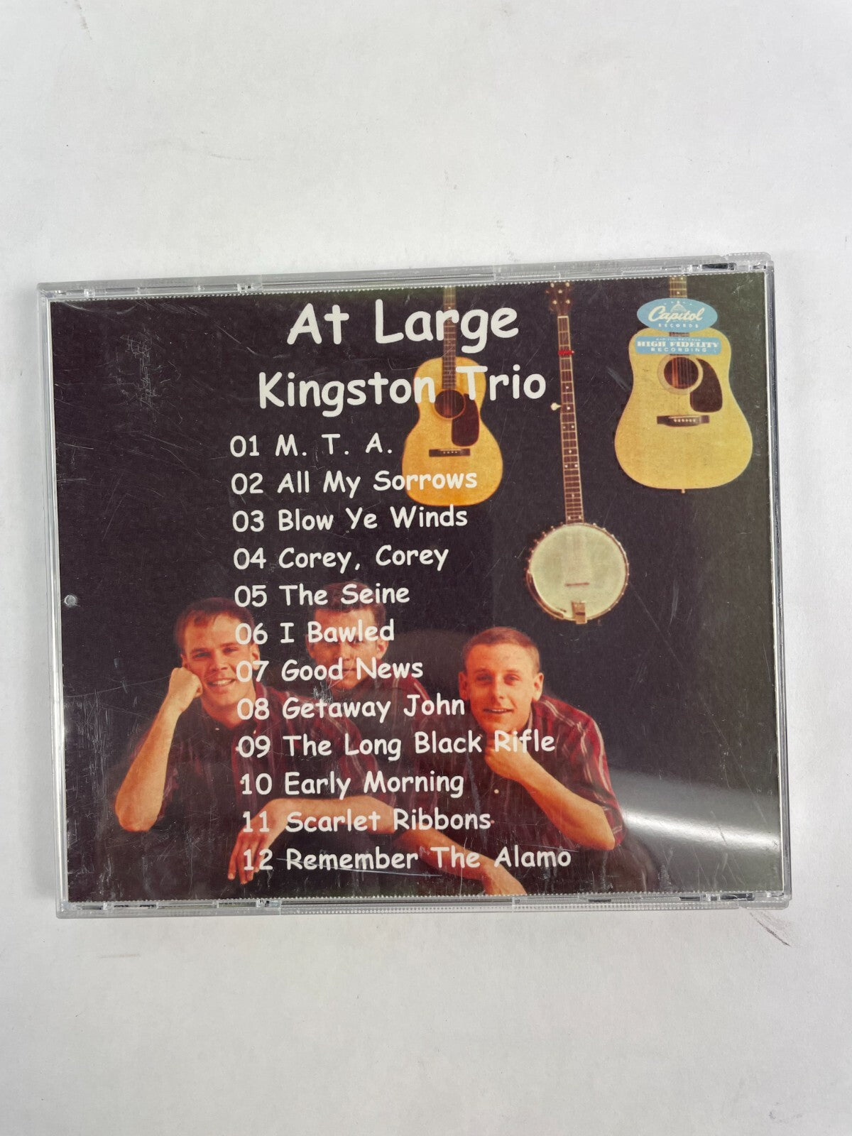 The Kigston Trio At Large M.T.A. All My Sorrows Blow Ye Winds Corey, Corey CD#72
