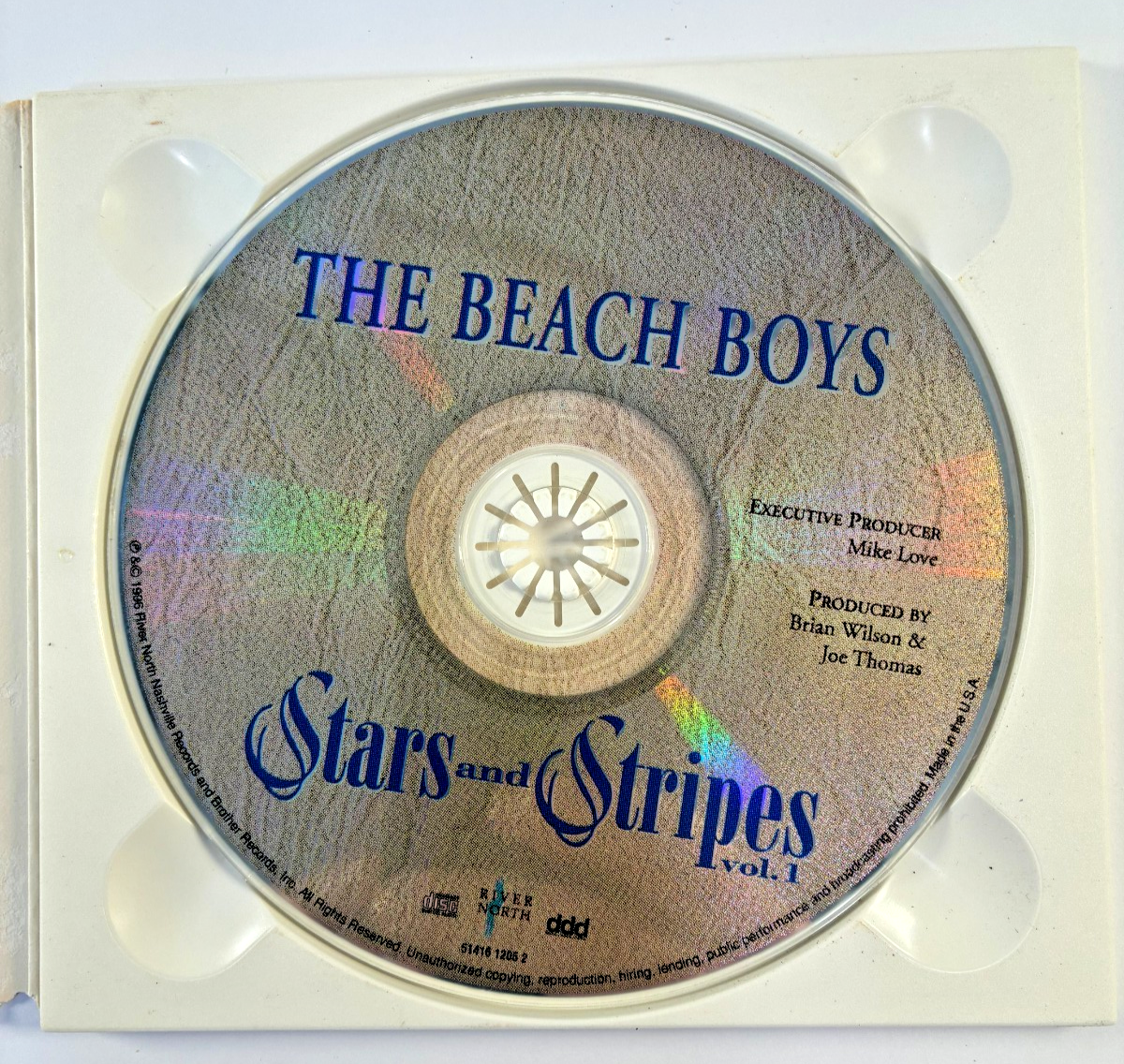 The Beach Boys - Stars and Stripes Vol. 1 - CD (River North 1996, Country Duets)