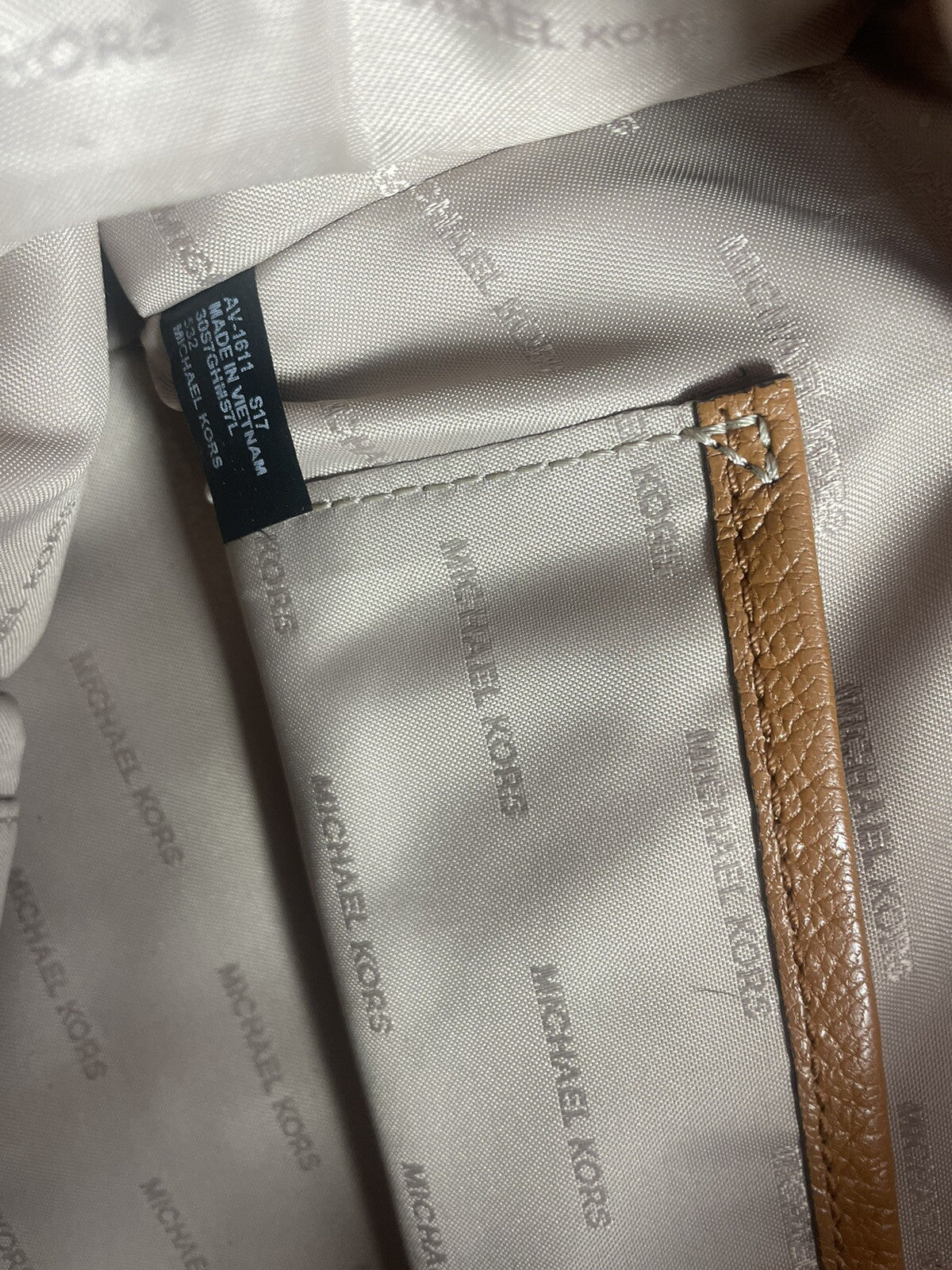 MICHAEL Michael Kors Women's Hamilton Satchel Acorn One Size 30S7GHMS7L-532