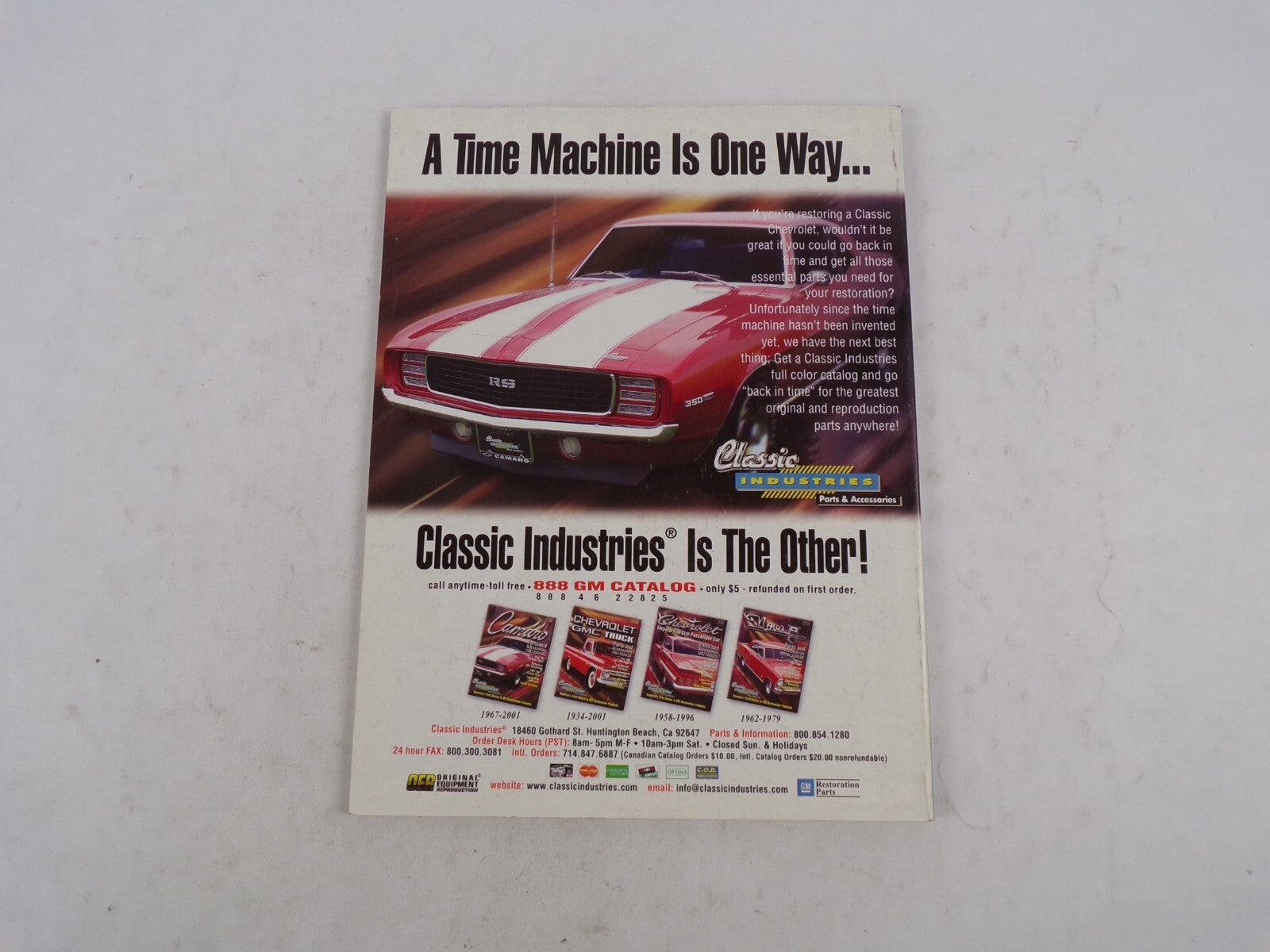 July 2002 Super Chevy Tech,Tours&Tools Hot Monte On Route 66 Dynamic 500-Horse