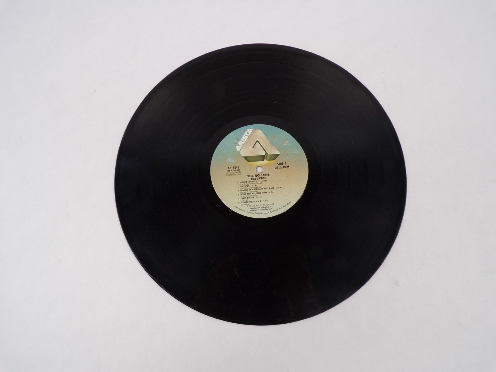 The Rollers Elevator Stoned Houses Elevator I Was Eleven Vinyl Record