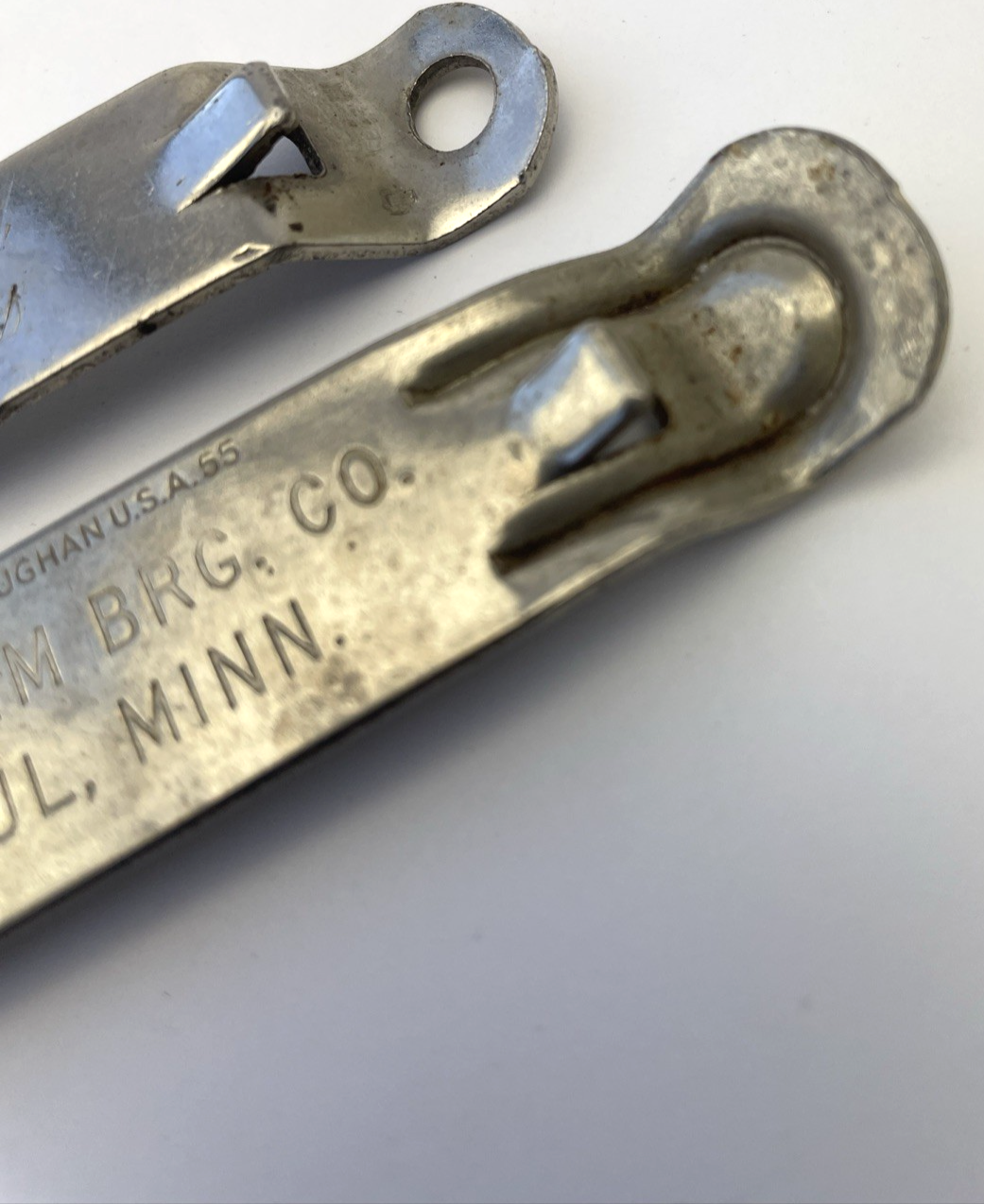 2 x Bottle Opener Vintage Church Key Hamm's Beer  4.25” Long Theo Hamm Brewing