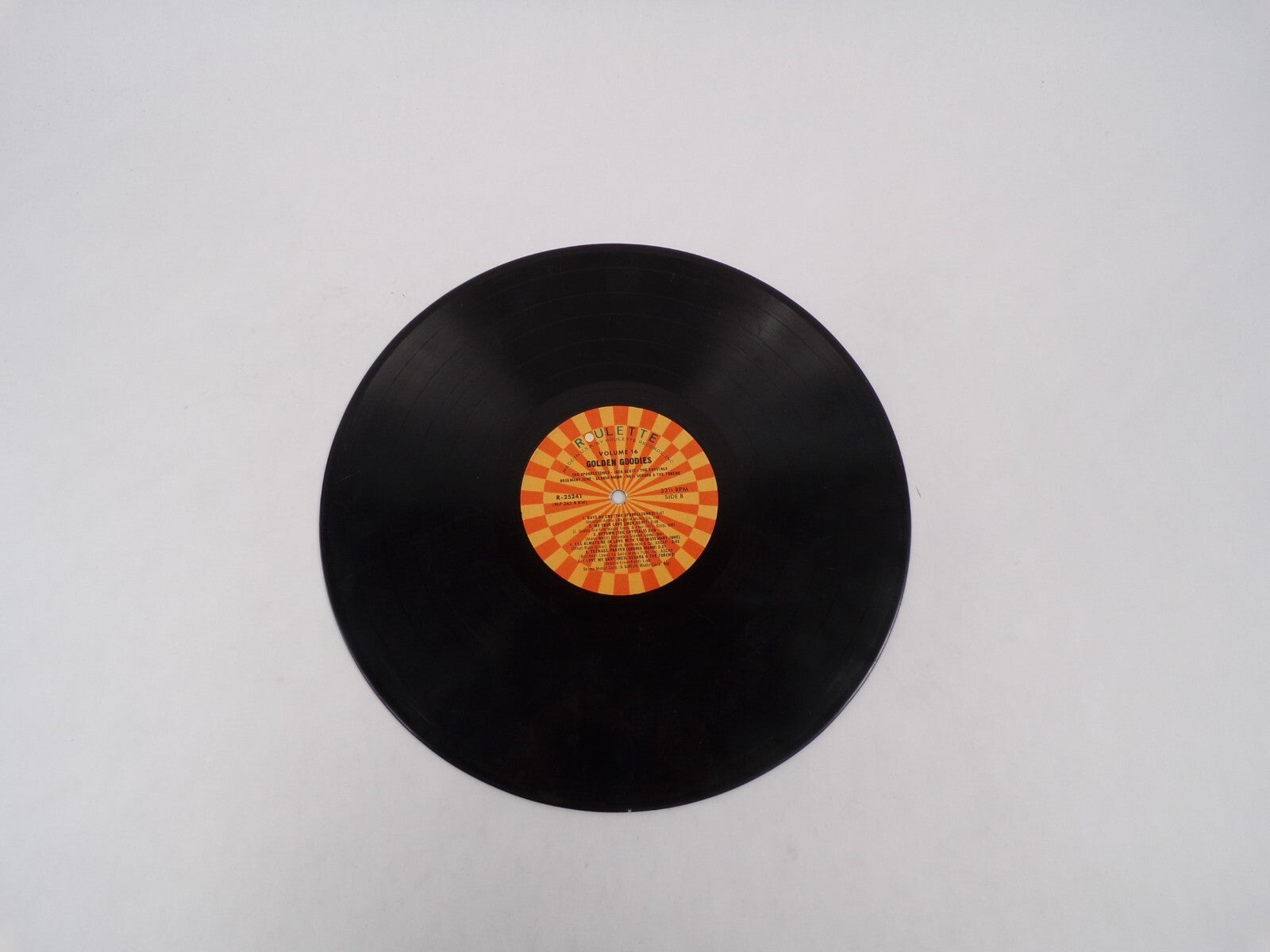 Golden Goodies Vol.16 Boys Do Cry I Love My Baby Uptown Vinyl Record