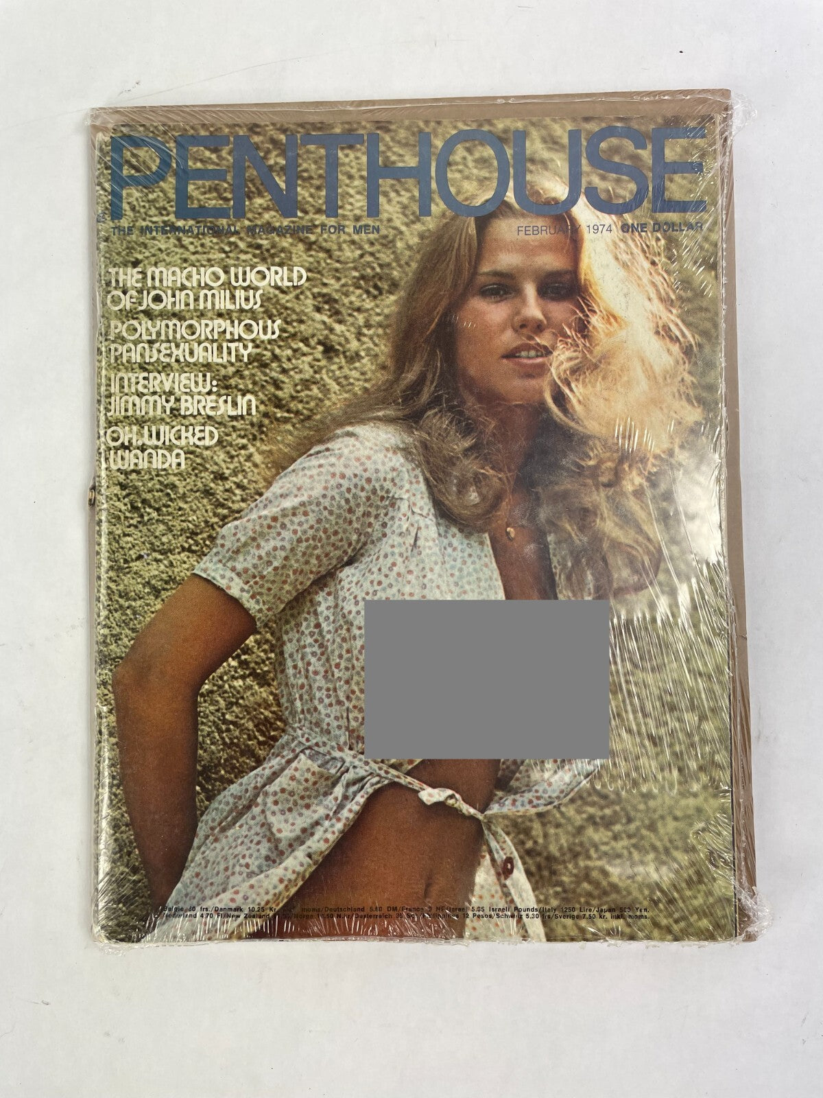 February 1974 Penthouse Magazine The Macho World Of John Milius Oh.Wicked Wanda