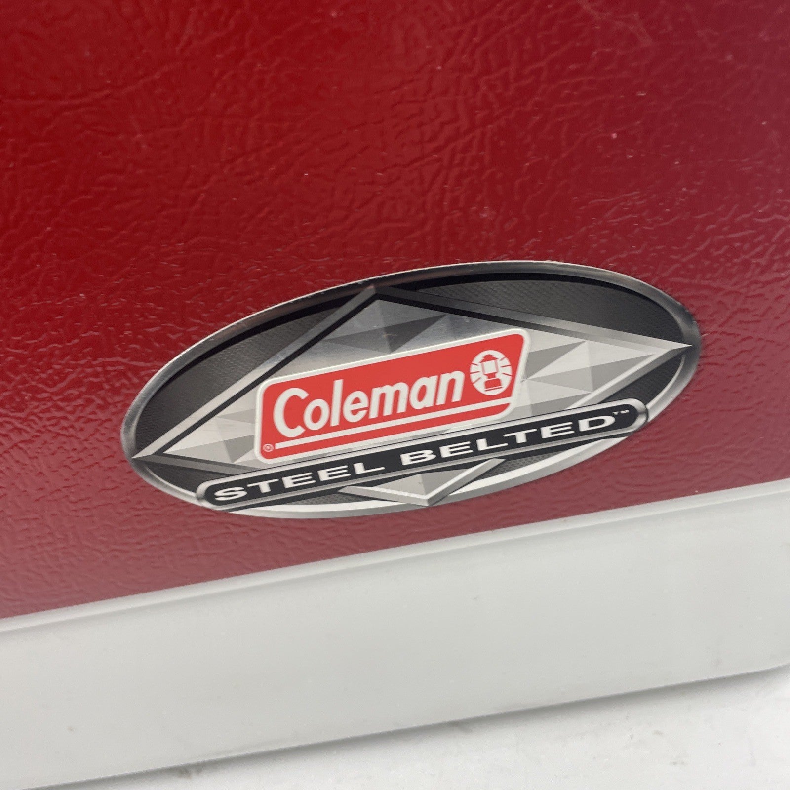 Rare Coleman Steel Belted Cooler USA - 54 QT Model 6150