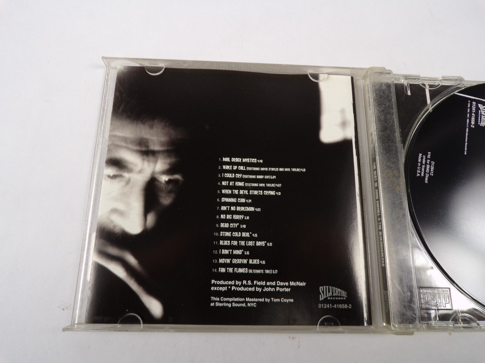 The Best Of John Mayall & The Bluesbreakers Mail Order Mystics No Big HurryCD#35
