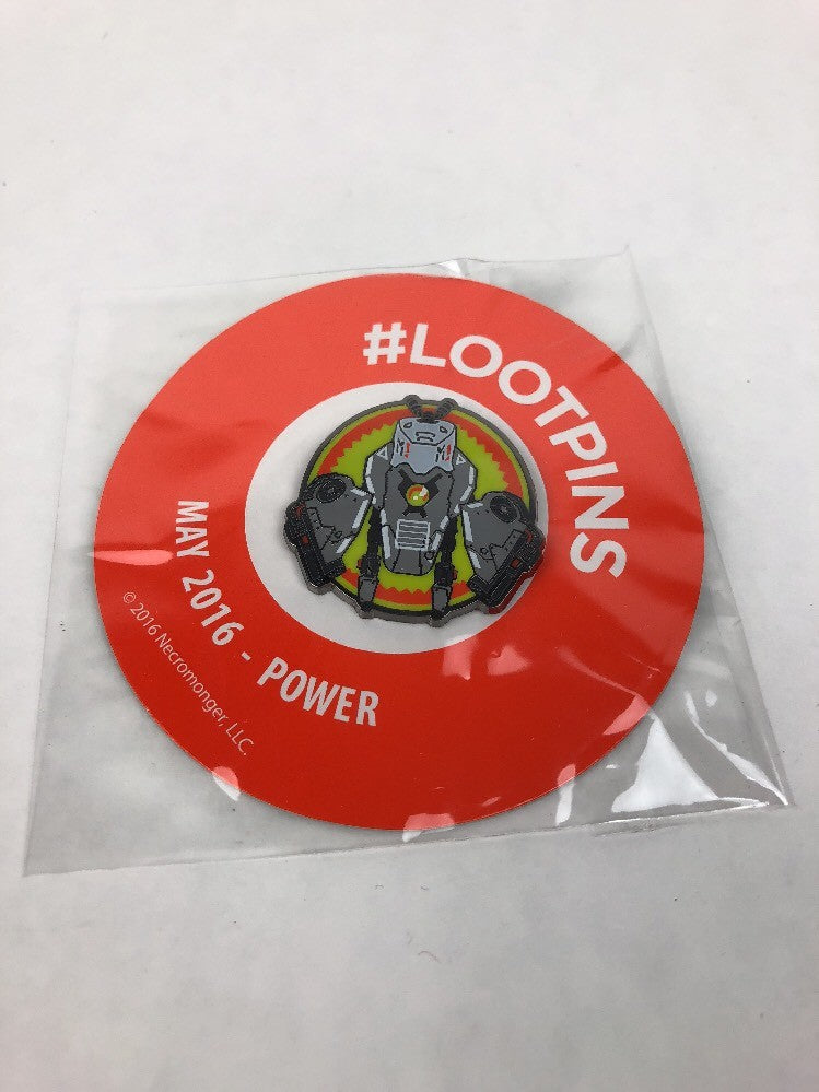 NEW IN ORIG. PKG. Loot Crate Loot Pin-May 2016 POWER FAST FREE SHIPPING