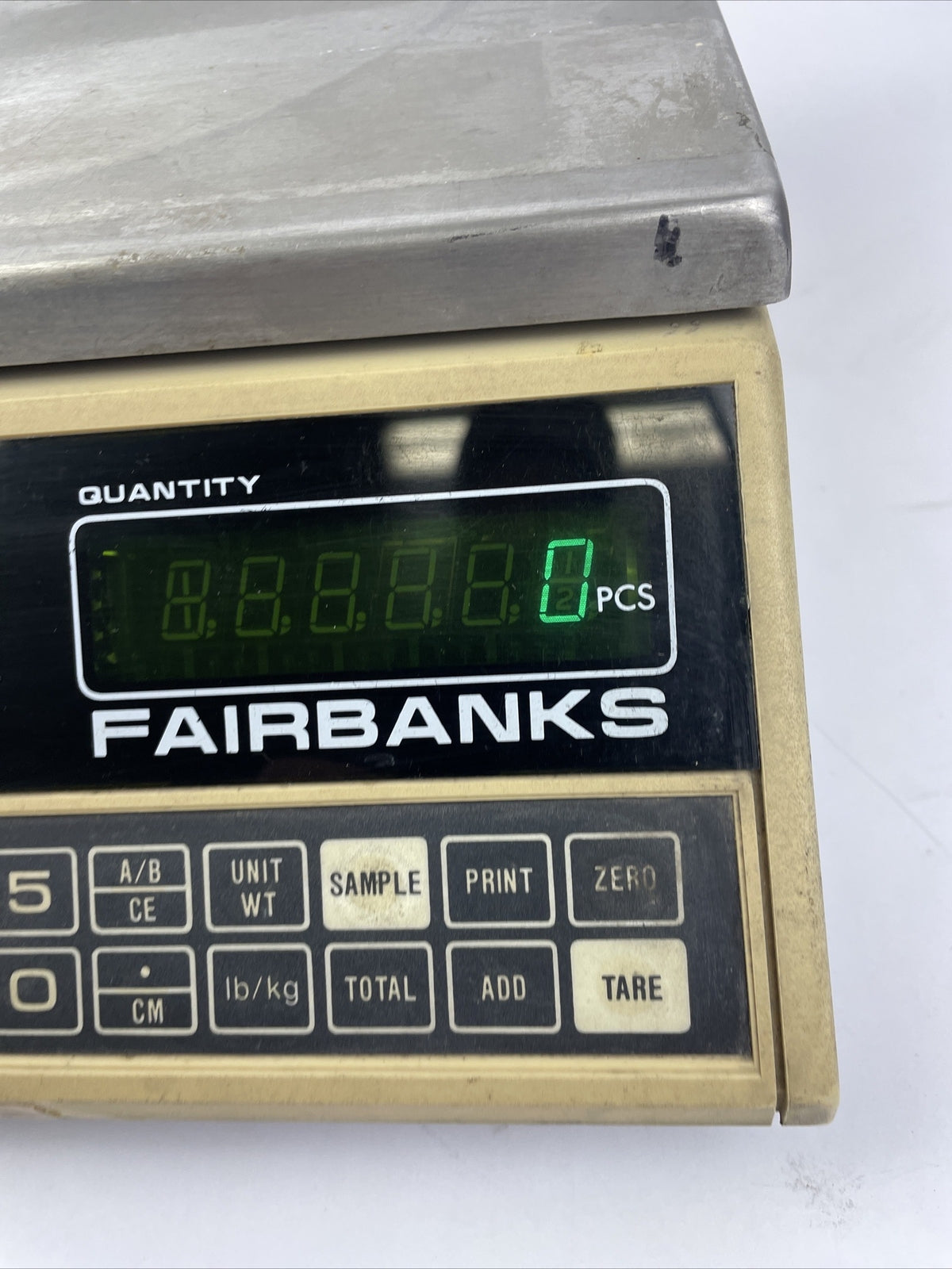 Fairbanks Electronic Counting Scale Model 45-7015 Nominal Capacity 100 x .05 lbs