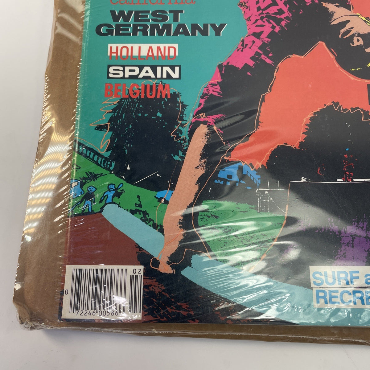 VINTAGE TRANSWORLD SKATEBOARDING MAGAZINE FEBRUARY 1986 Surf and Turf California