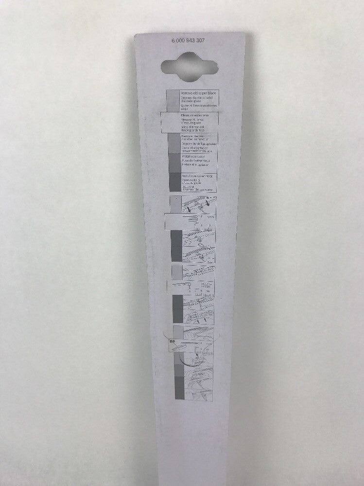 Bosch DirectConnect 40518 18 inch rear wiper blade OEM quality windshield replacement with steel frame and graphite rubber strip.