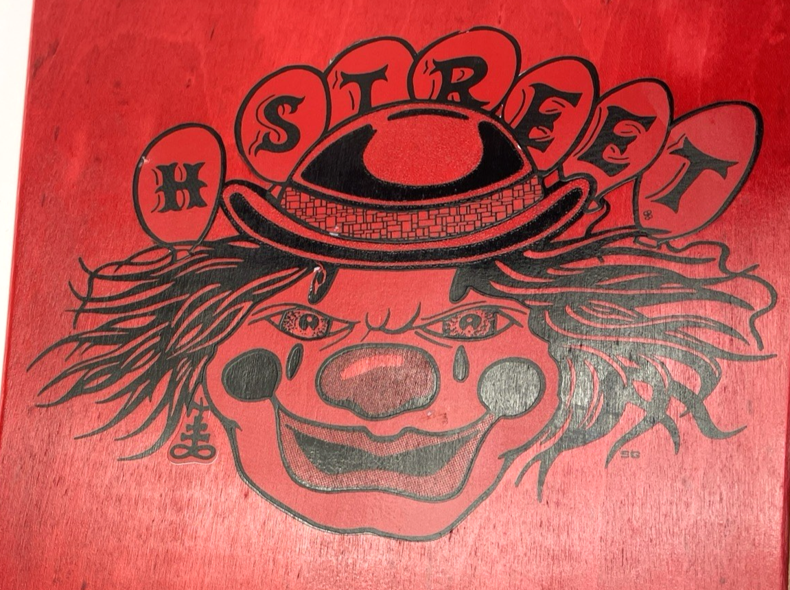 John Schultes A Series Clown H-Street Skateboard Deck Limited Edition #14 of 136