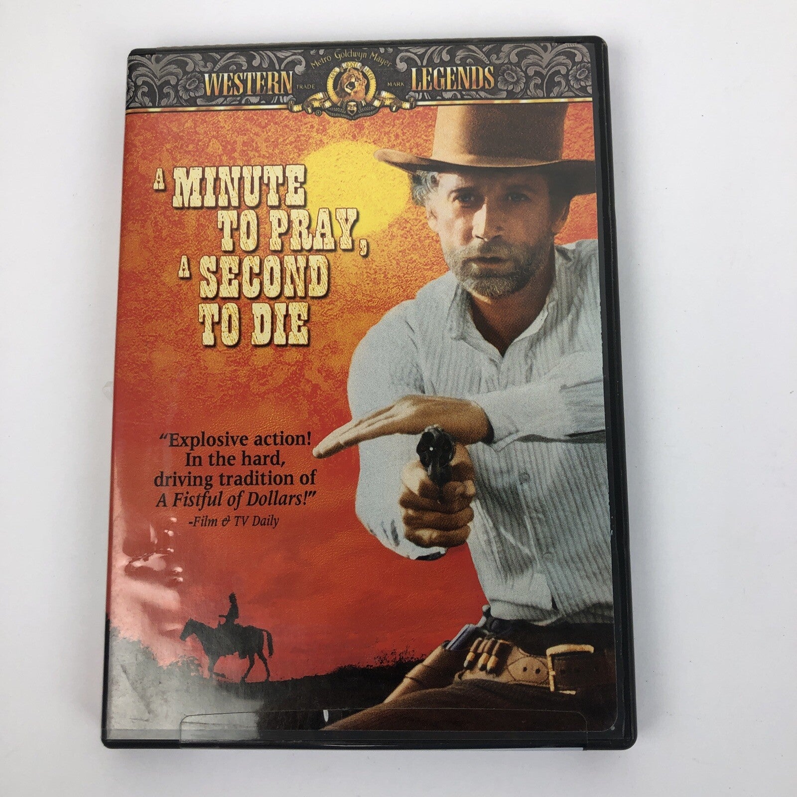 A MINUTE TO PRAY, A SECOND TO DIE (1967) Alex Cord, Robert Ryan Eurowestern DVD