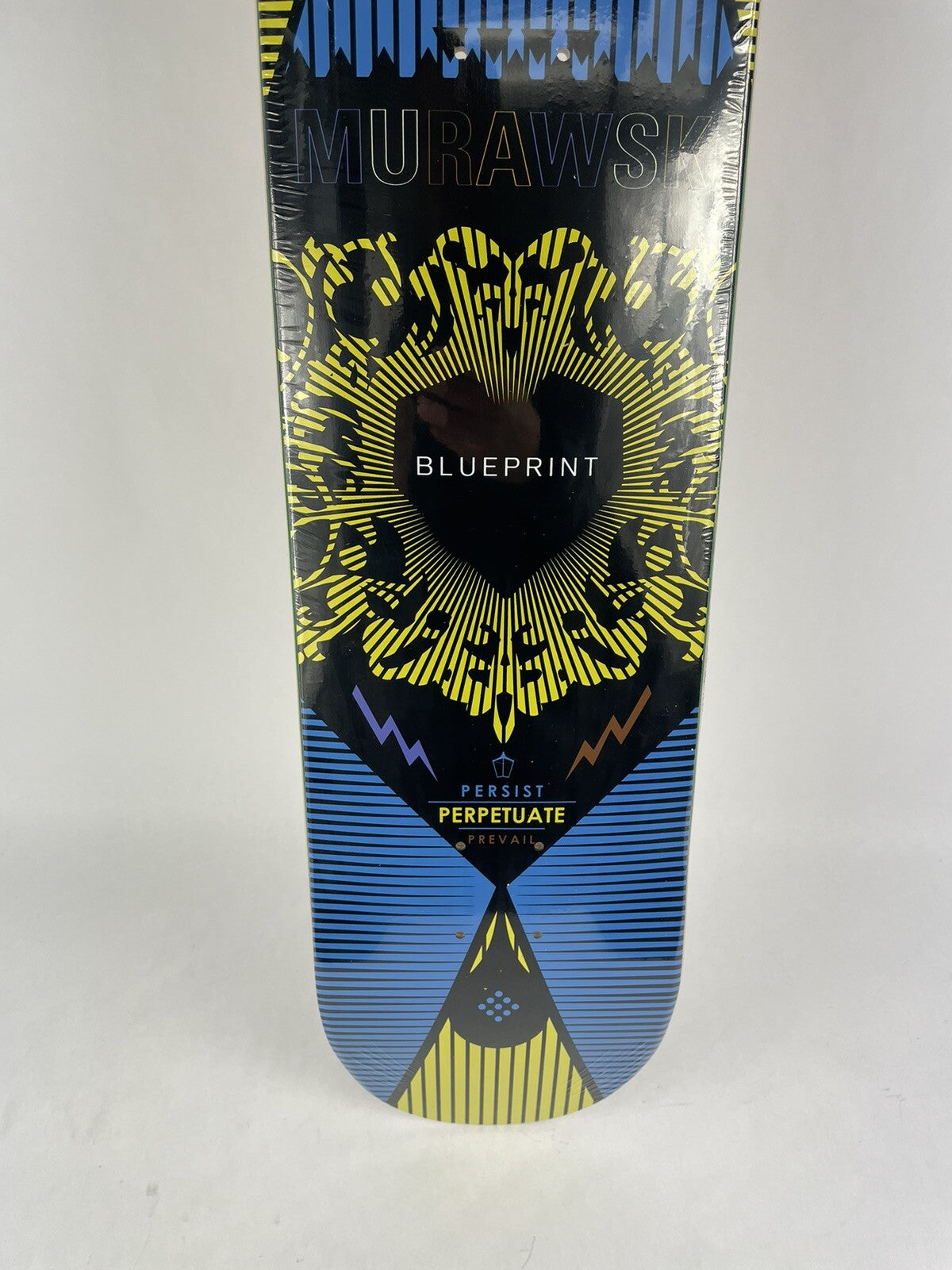 Blueprint Skateboards Marty Murawski Inheritance 8-inch hard rock maple skateboard deck.