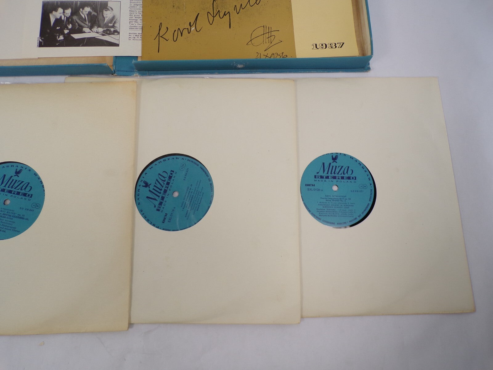 Karol Szymanowski Stereo Review Qualiton Records Muza Stereo Vinyl Record