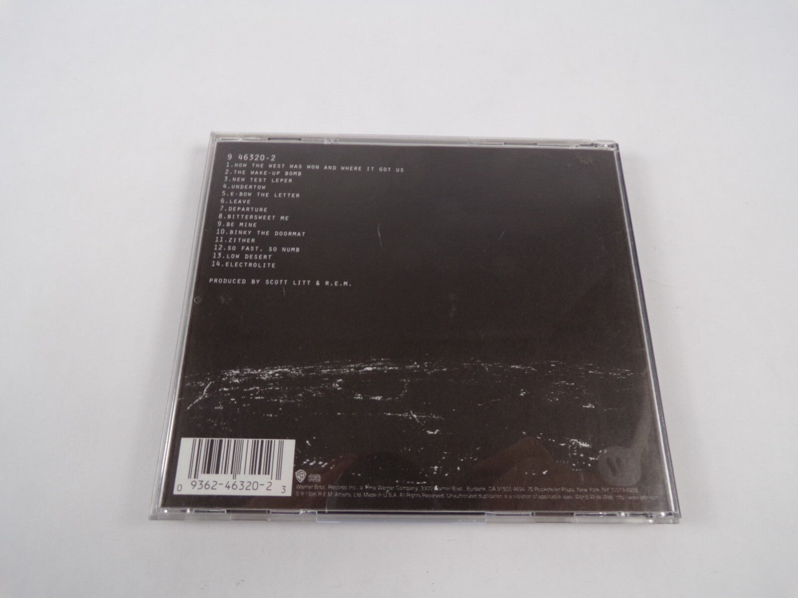 R.E.M New Adventures In Hi-FI The Wake Up Bomb Leave Zither Low Desert CD#47