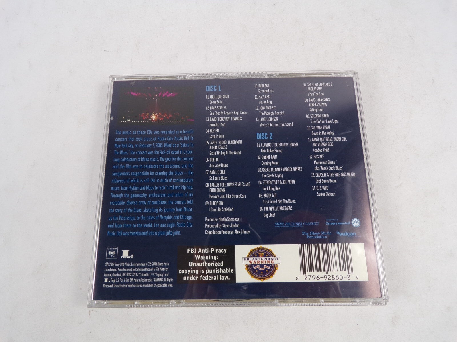 Lightning In A Bottle  Mavis Staples David Honeyboy Edwards Natalie Cole CD#54