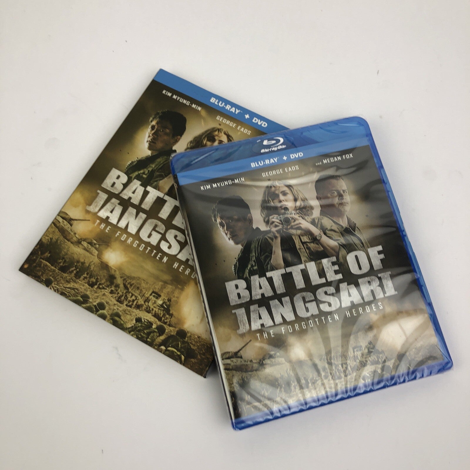 " Battle Of Jangsari Blu-ray " + DVD Megon Fox George Eads Kim Myung-Min - NEW