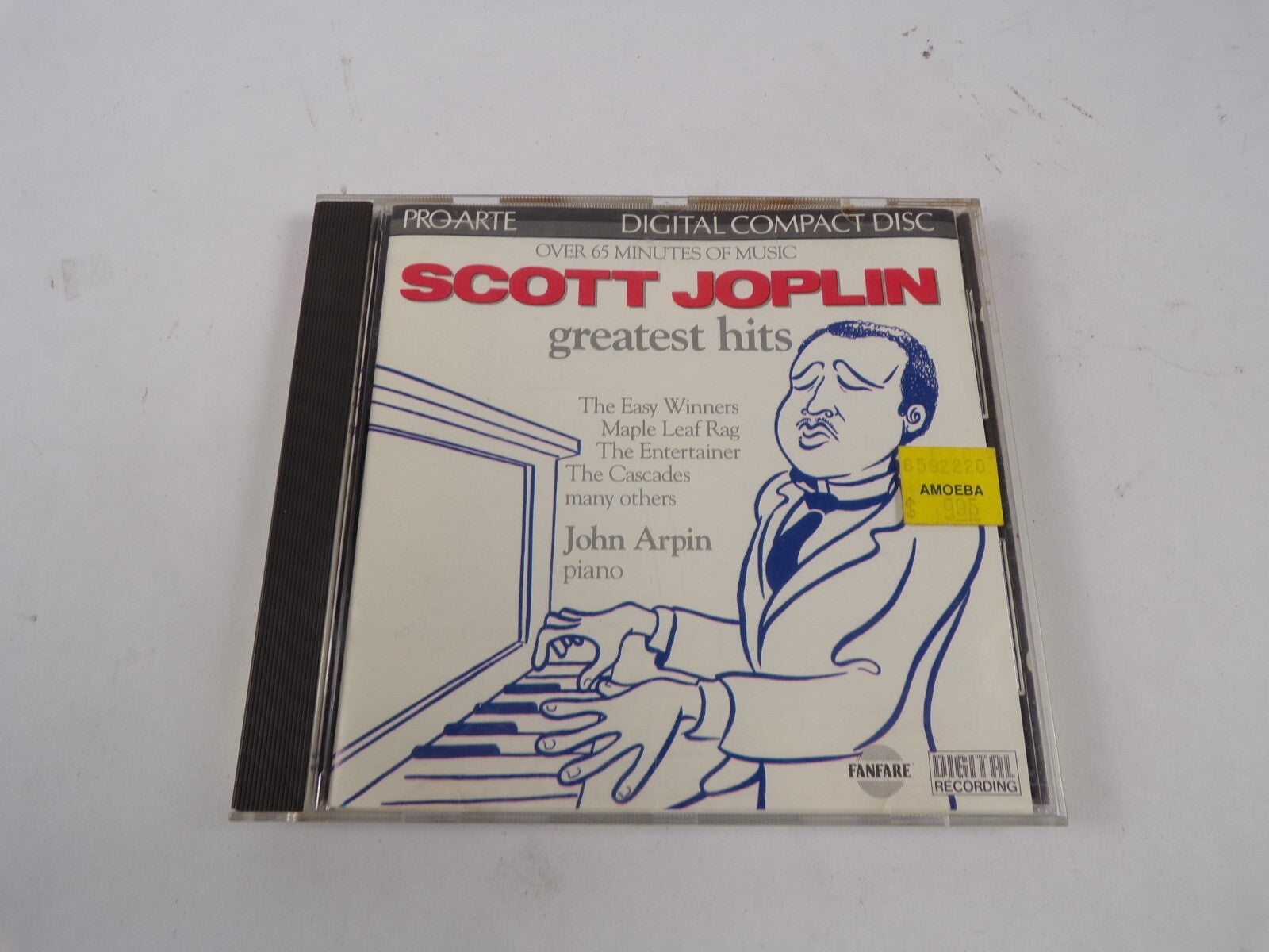 Over 65 Minutes Of Music Scott Joplin Greatest Hits The Easy Winners MapleCD#39