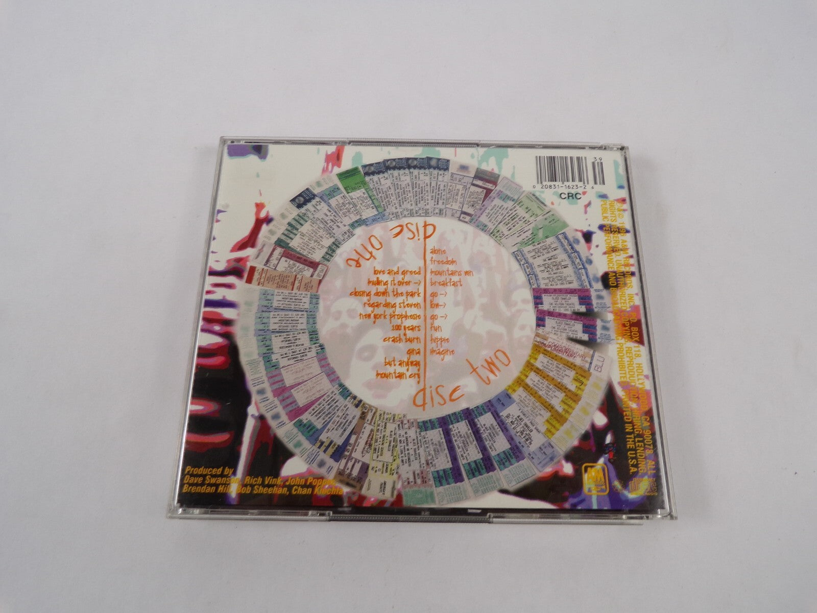 Blues Traveler Live From The Fail Bro And Grood Mutting It Over Closing CD#46