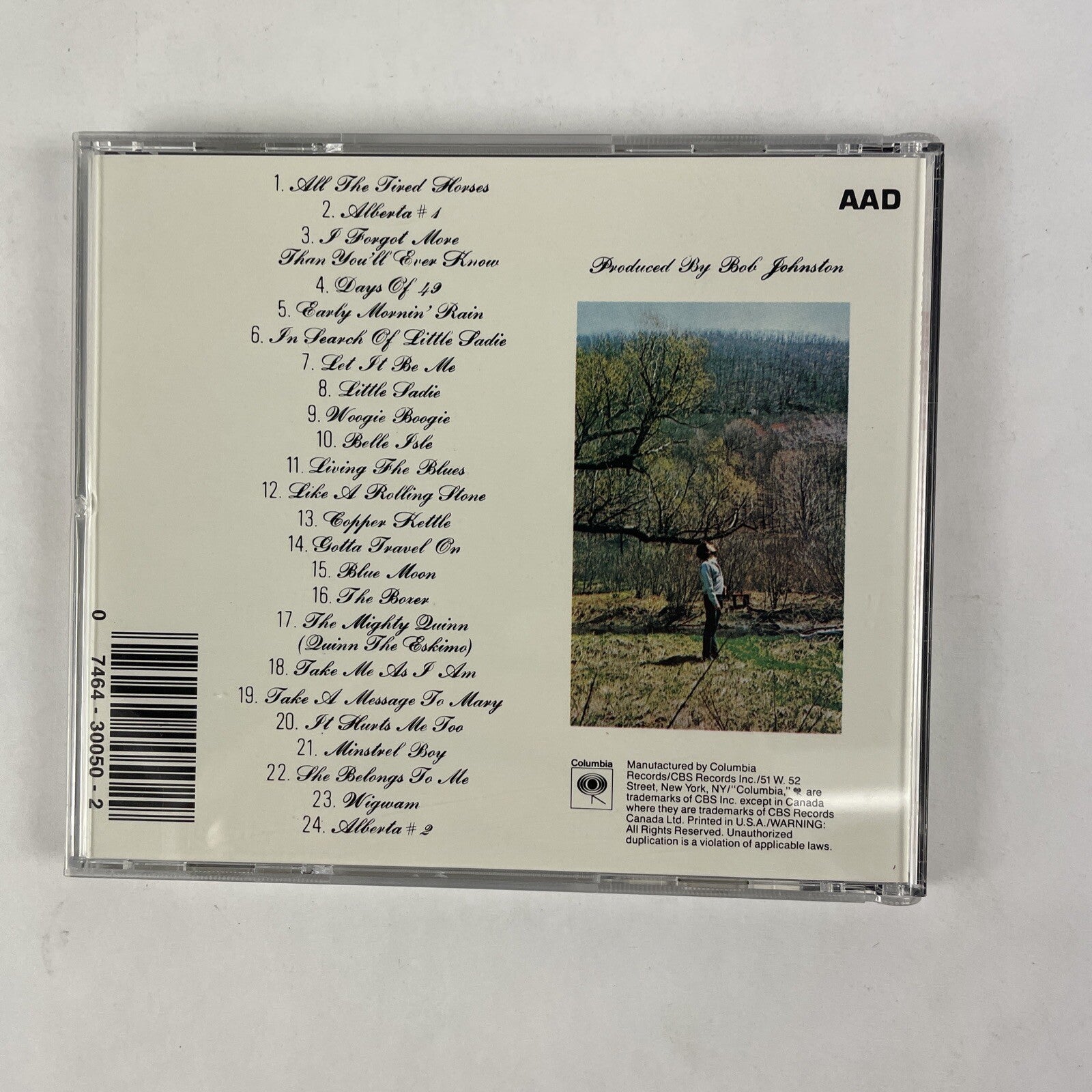 Bob Dylan - Self Portrait CD (CGK 30050)    #16
