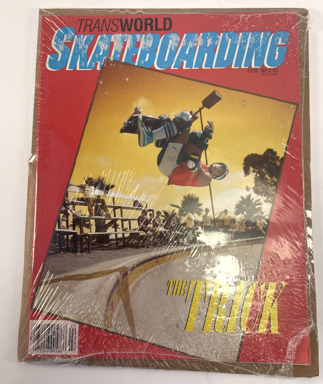 Transworld Skateboarding Magazine February 1985 Mike McGill "The Trick" Mctwist