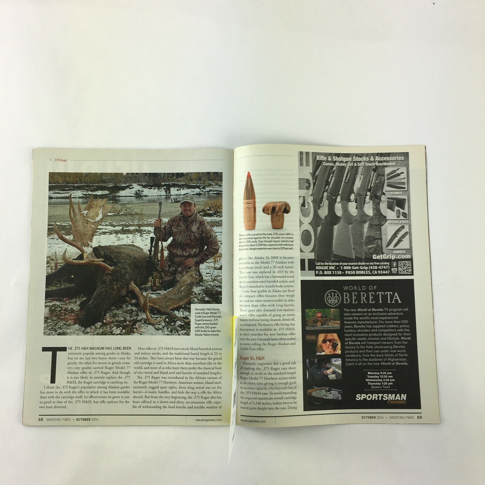 Shooting Times Magazine Traditions Goes Hammerless .375Ruger Practical Reloading